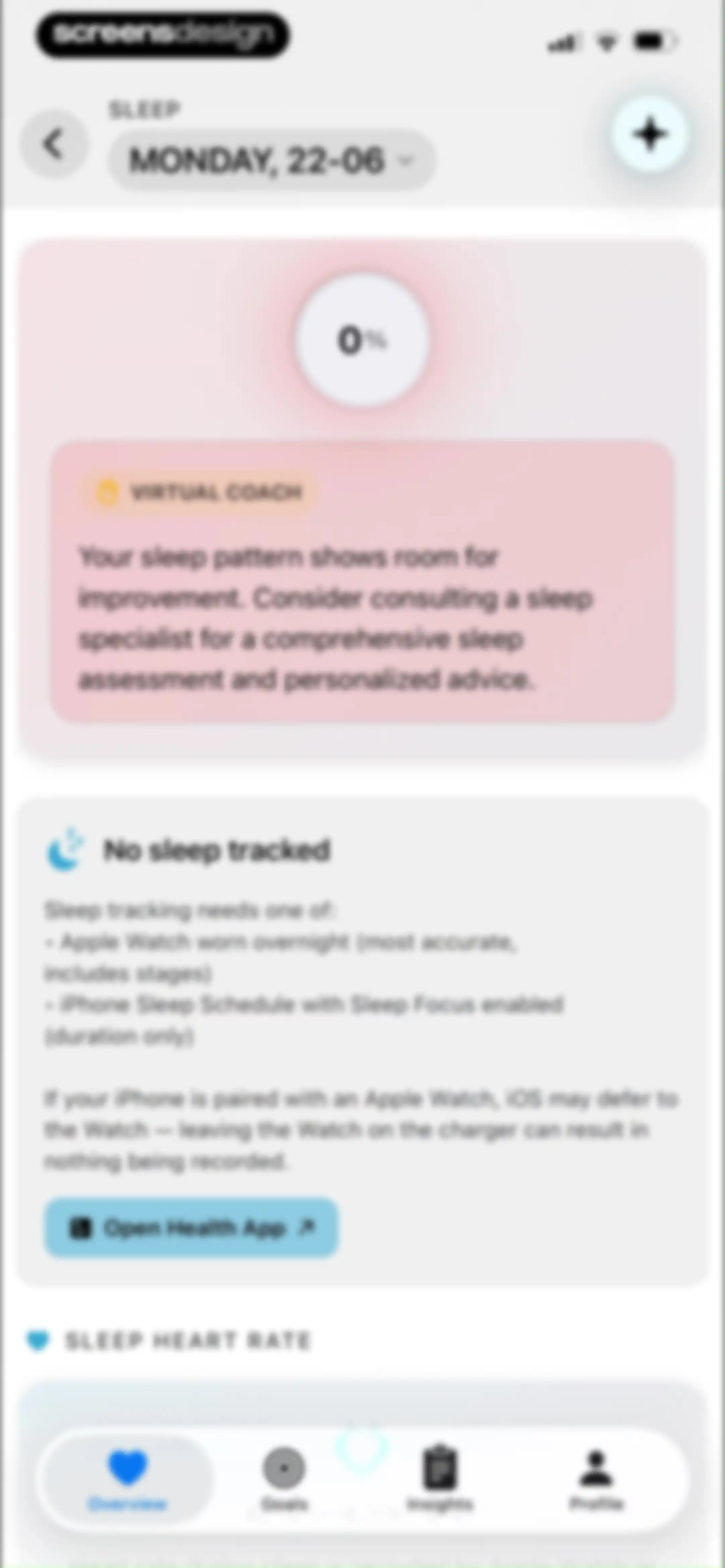 Livity: Sleep & Health Tracker screen 102