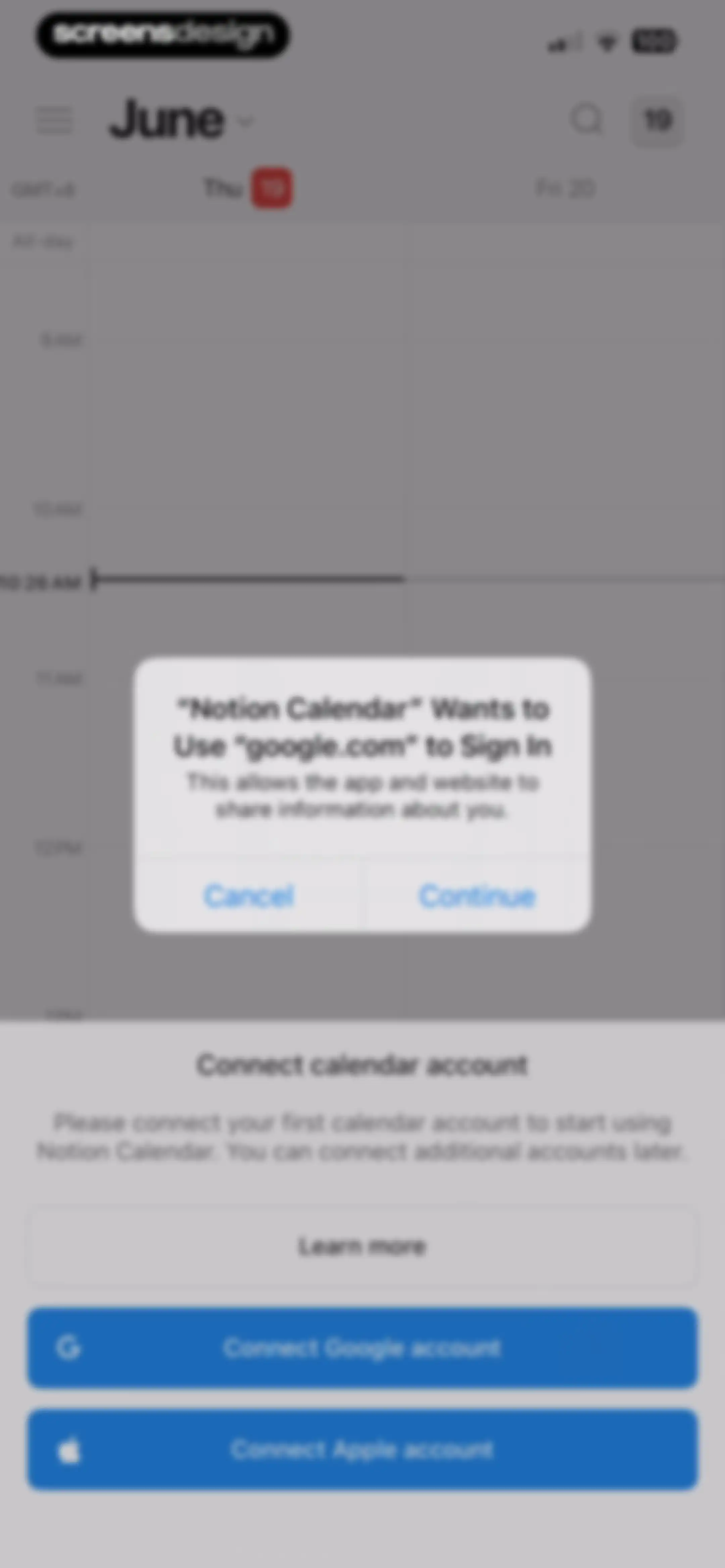 Notion Calendar screen 9