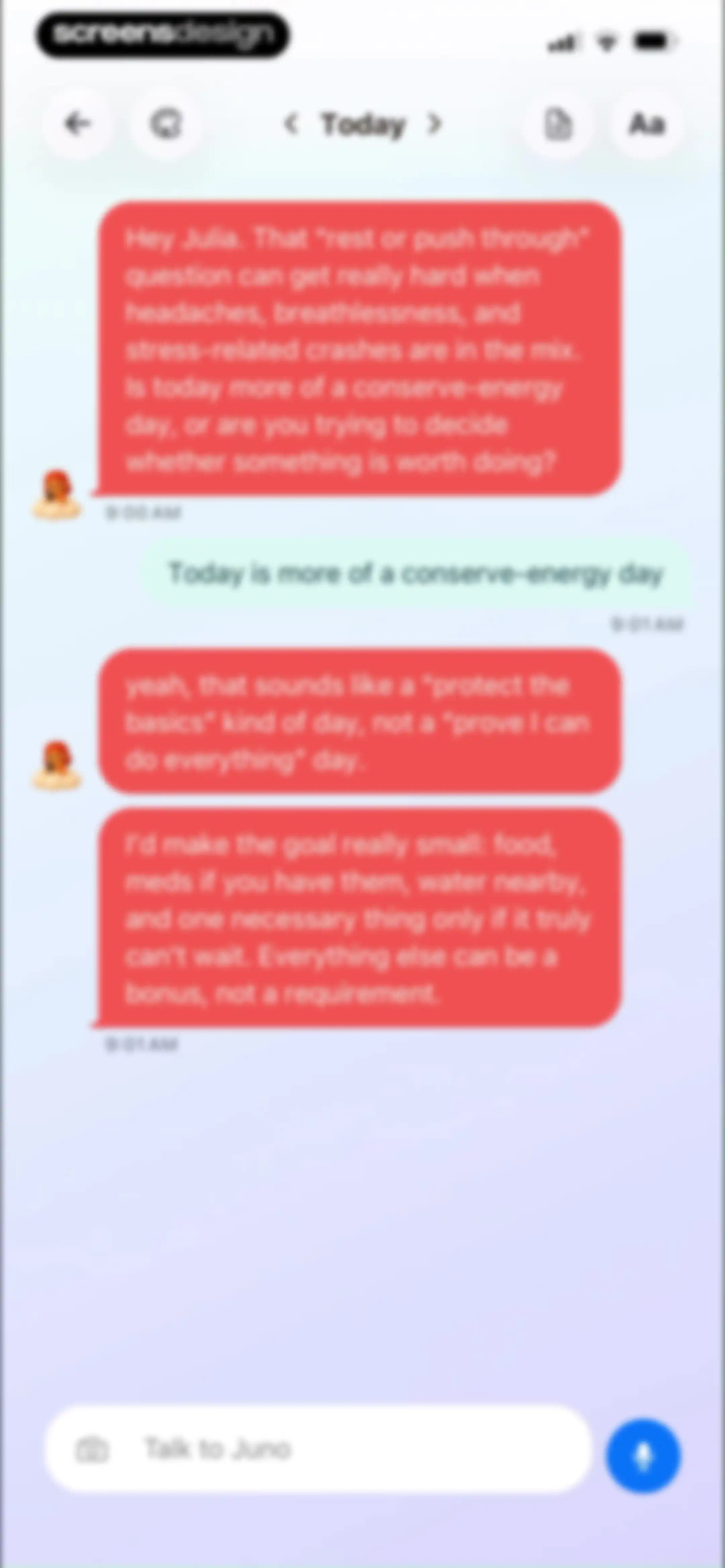 Juno: Chronic Illness Support screen 136