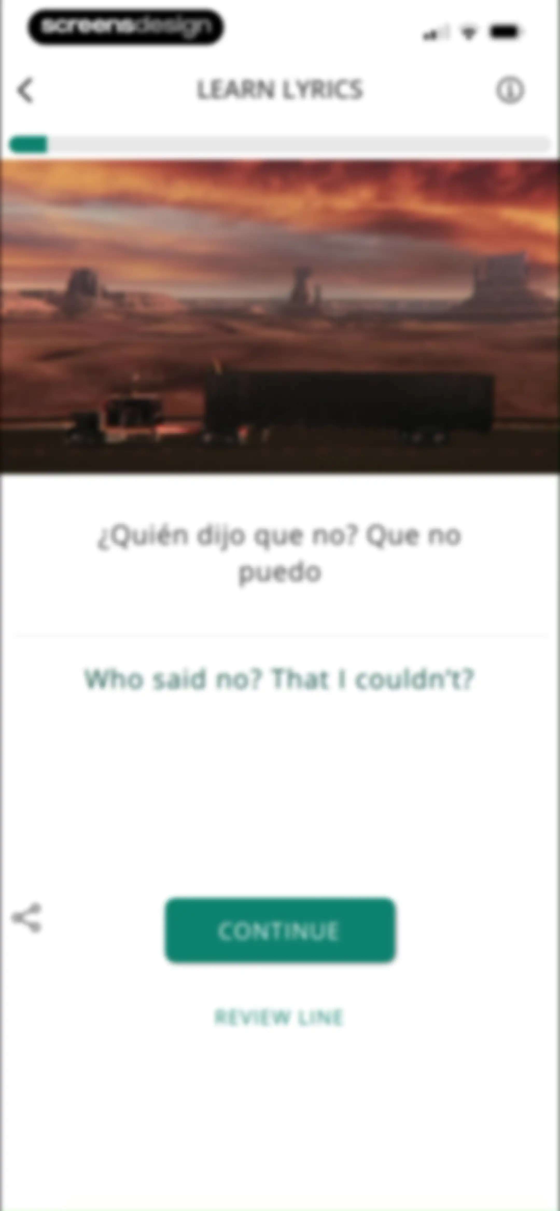 LyricFluent: Learn Languages screen 63