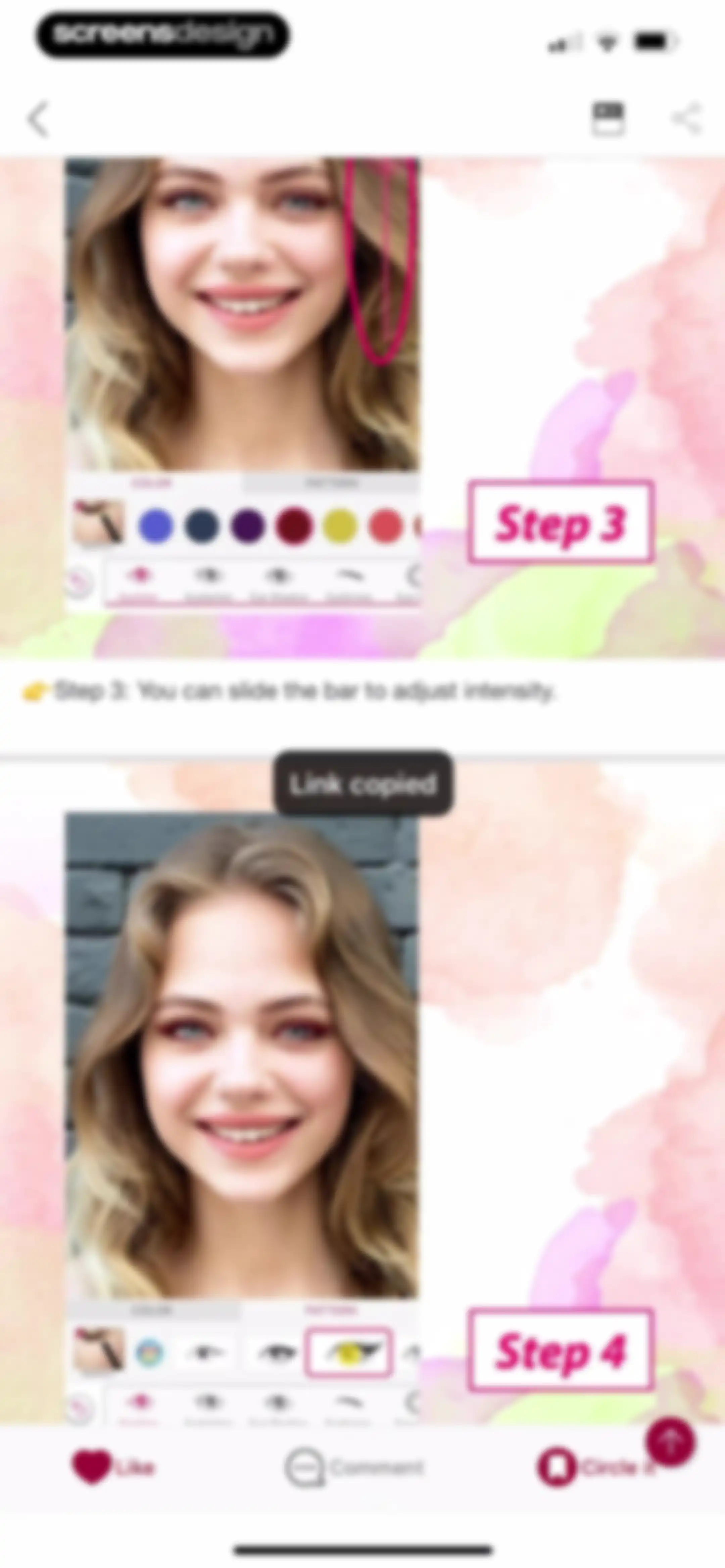 YouCam Makeup: Face Editor screen 72