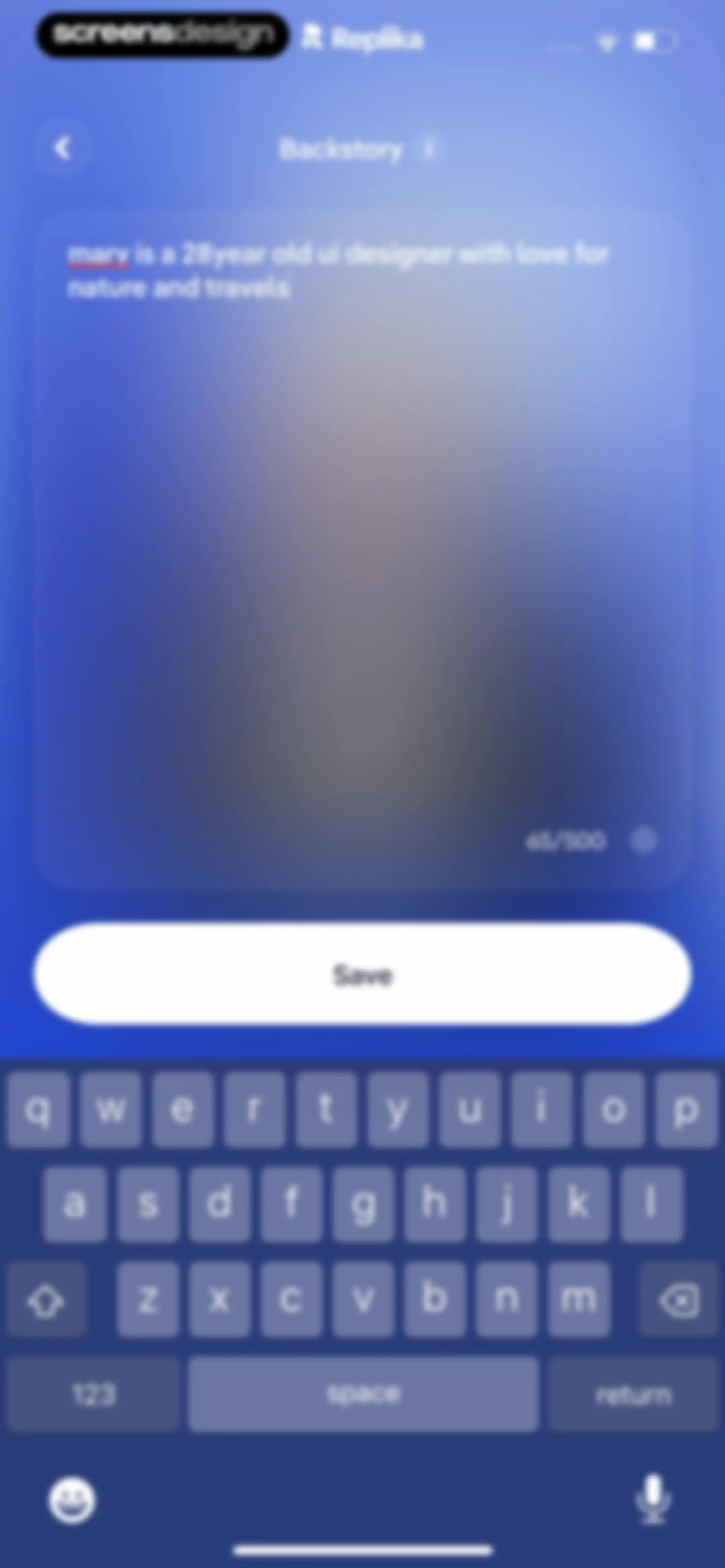 Replika - AI Companion Chat screen 65