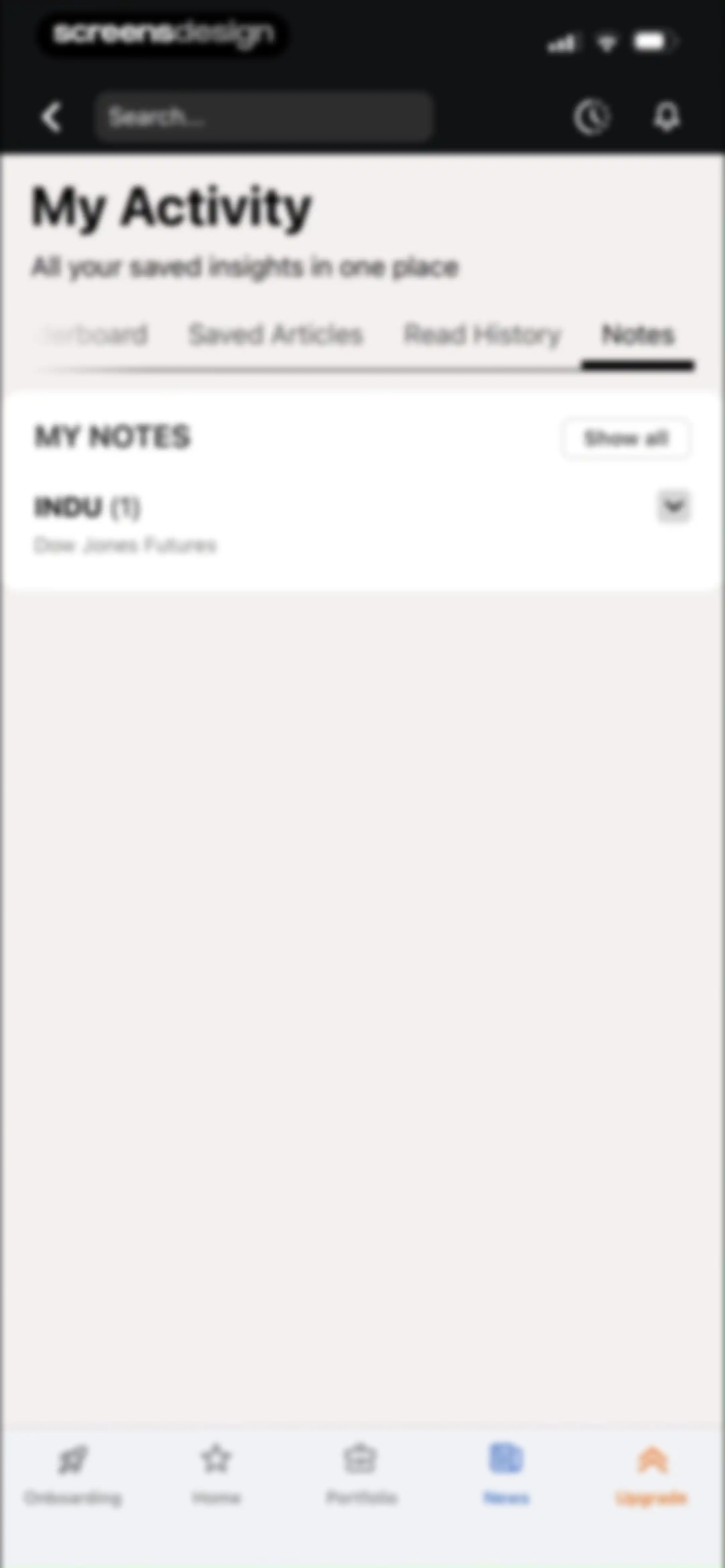 Seeking Alpha: News & Analysis screen 109