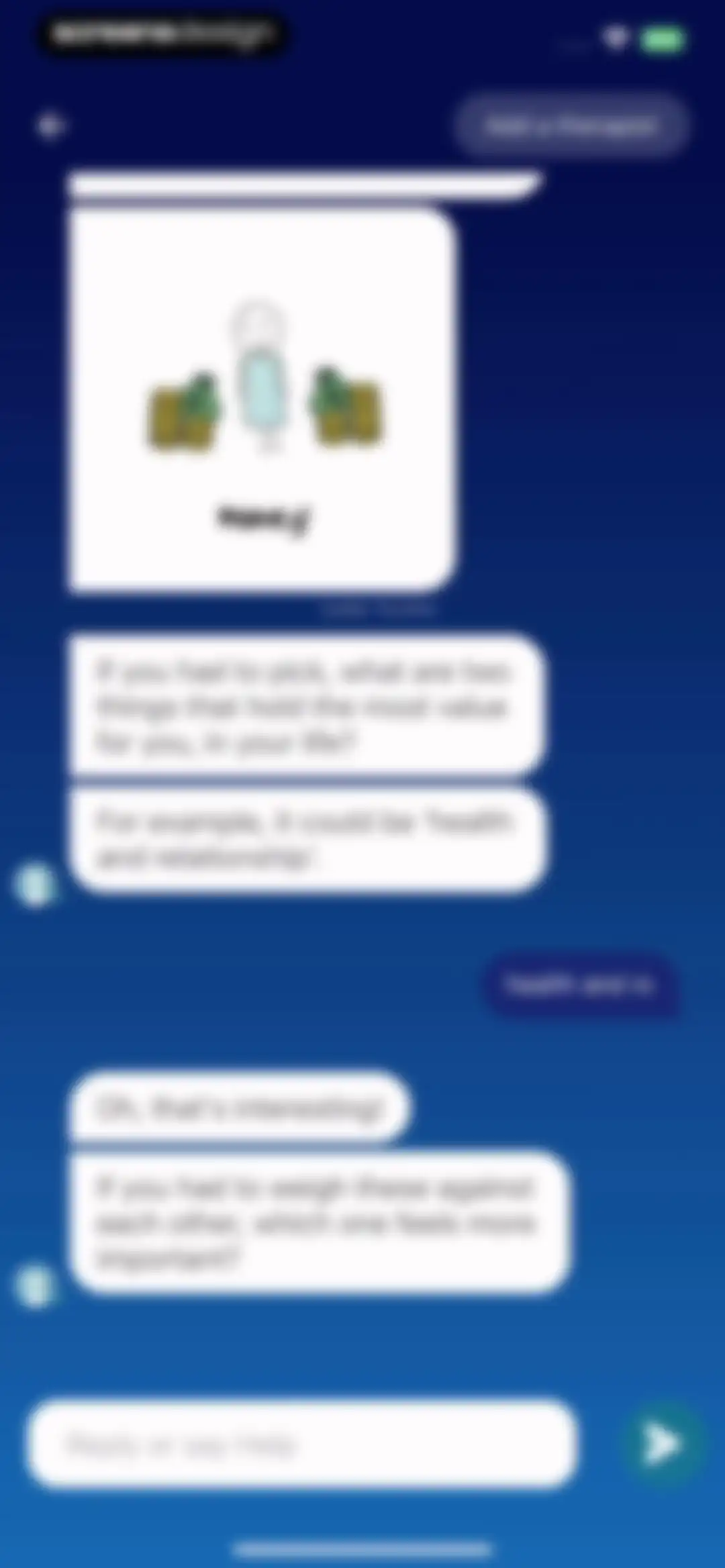 Wysa: Mental Wellbeing AI screen 33