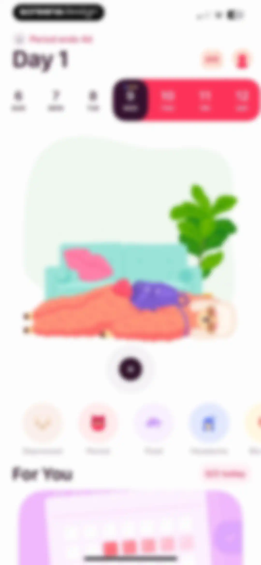 My period calendar Pinkllama screen 19