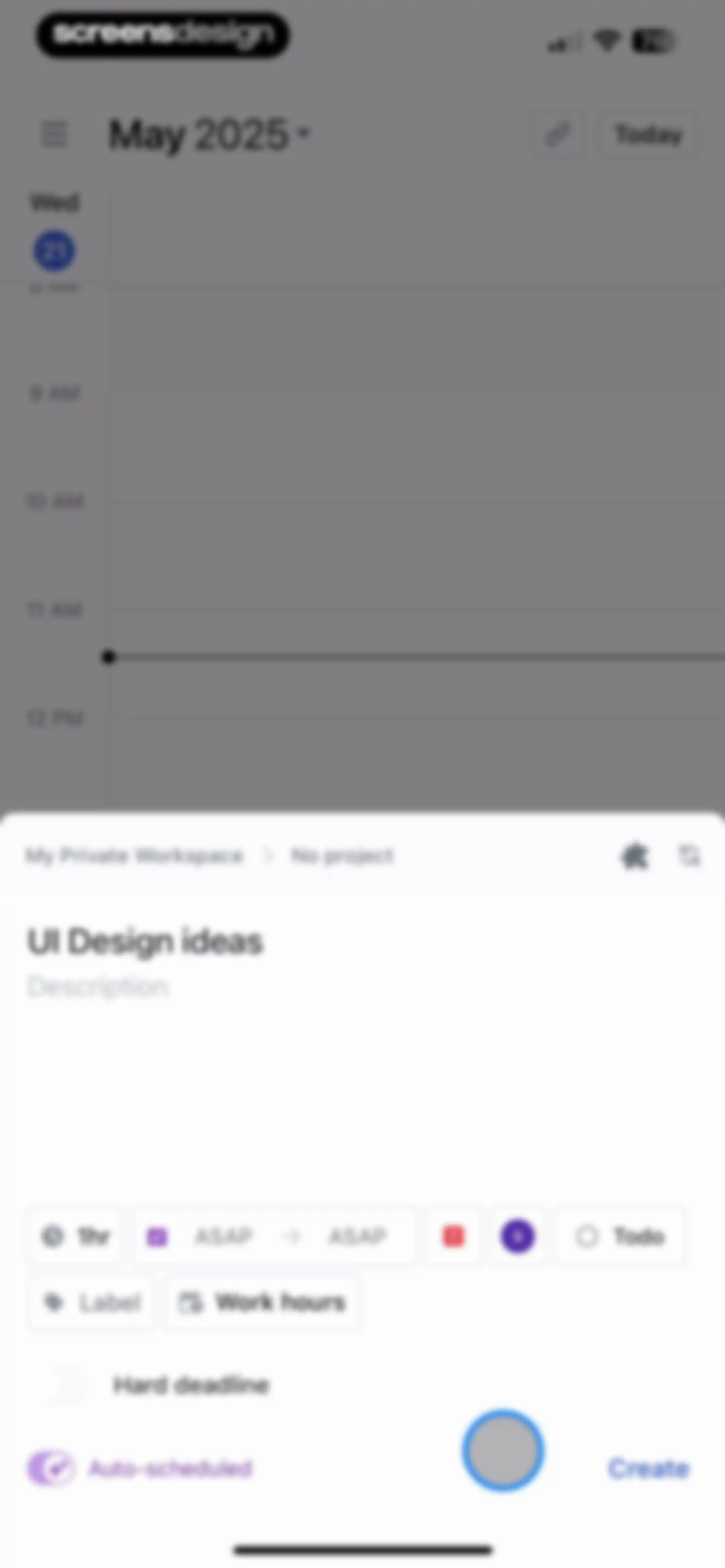 Motion: Tasks & AI Scheduling screen 34