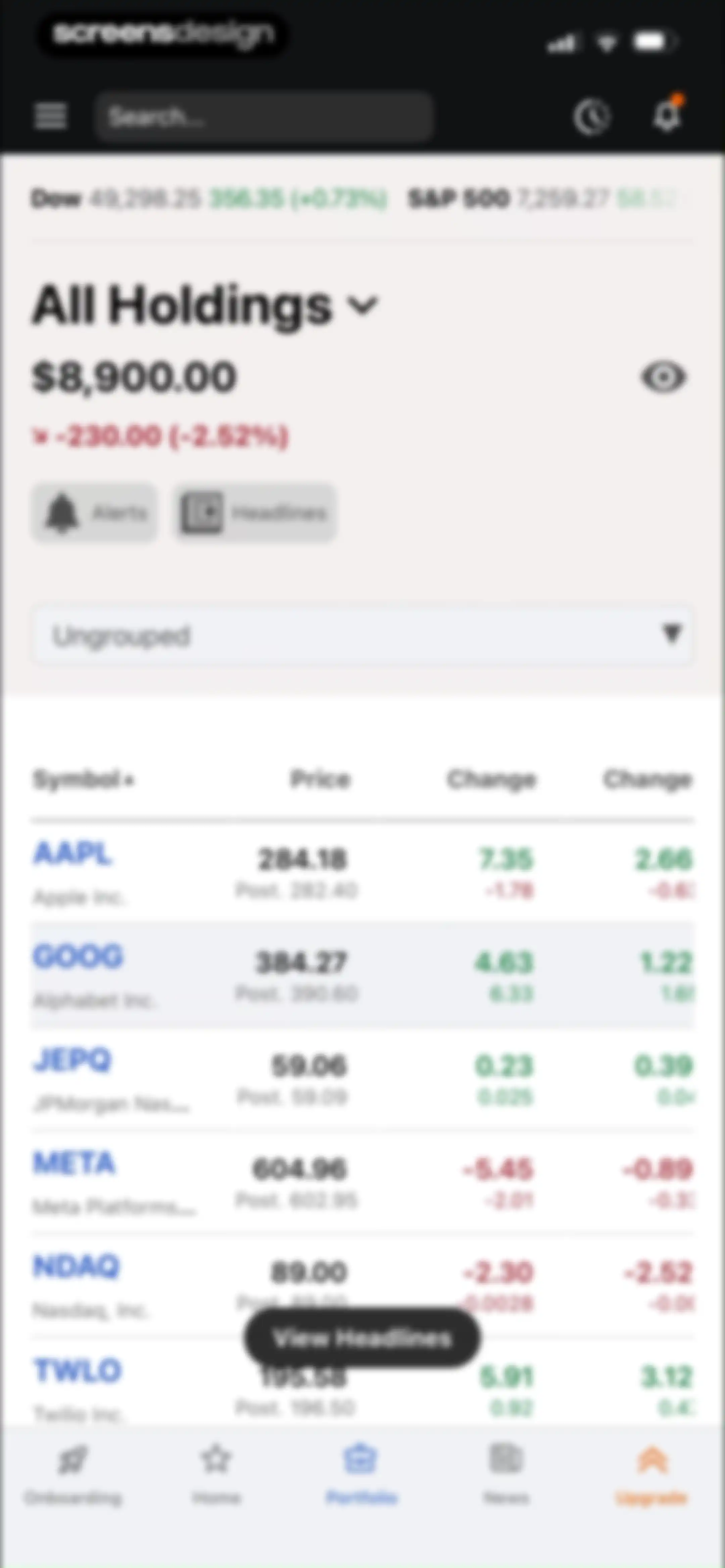 Seeking Alpha: News & Analysis screen 85
