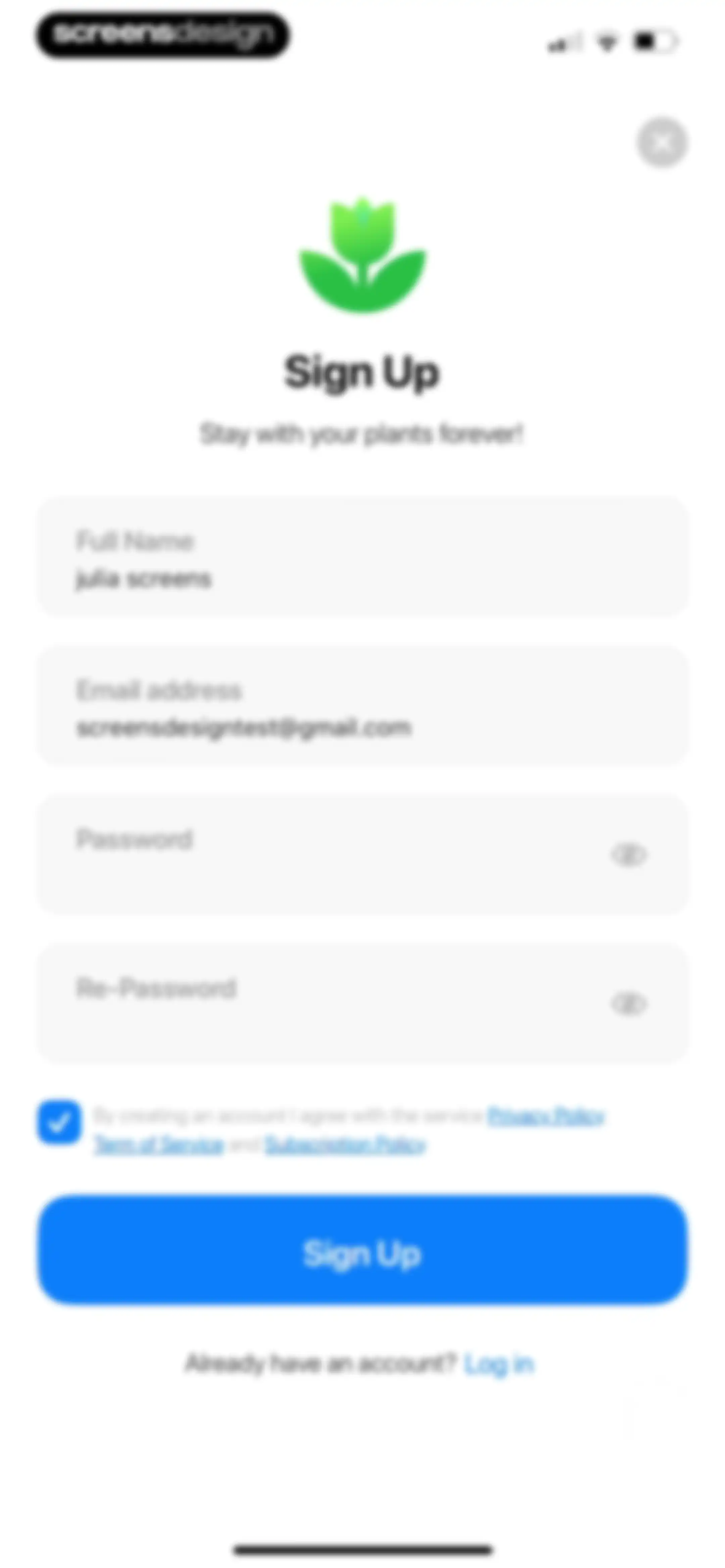 Plant App: Plant Identifier screen 174
