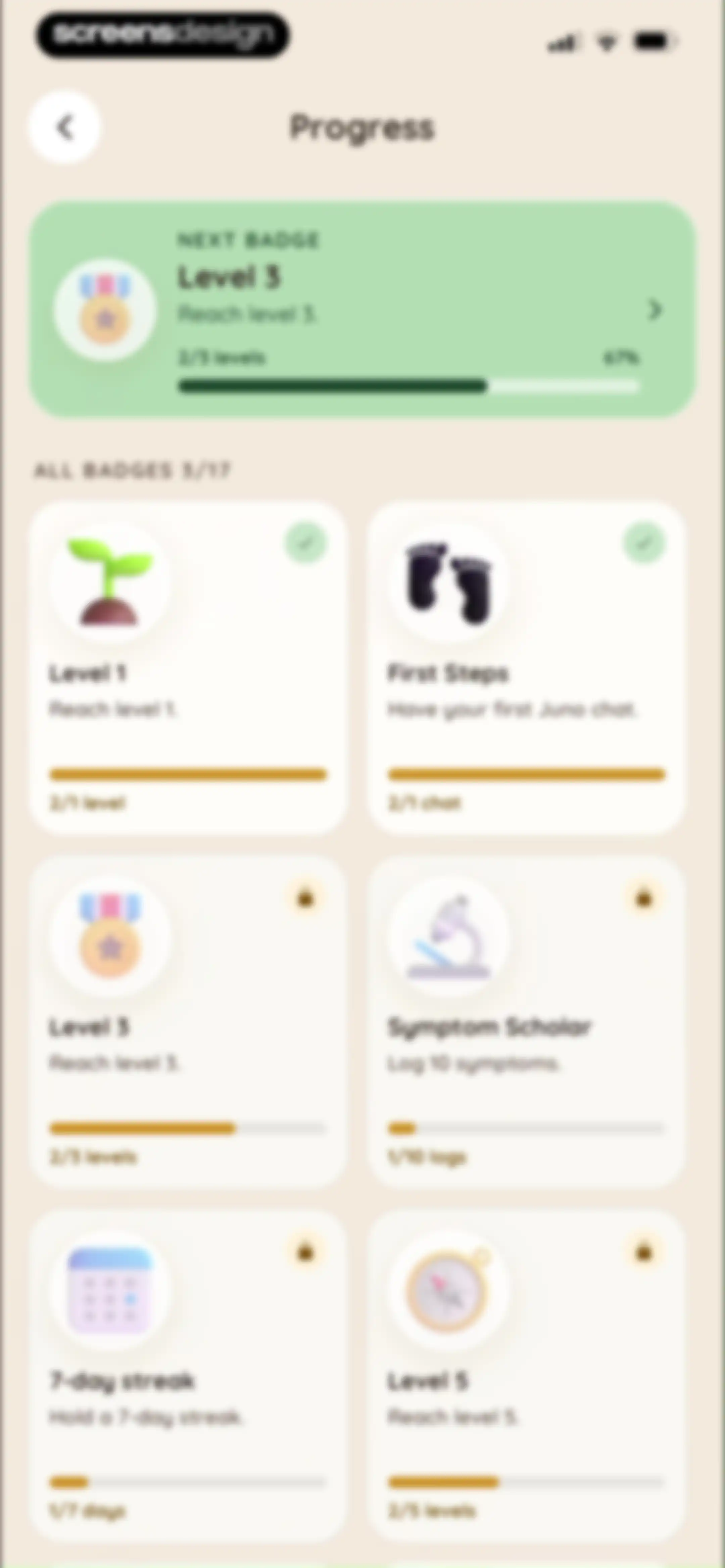 Juno: Chronic Illness Support screen 147