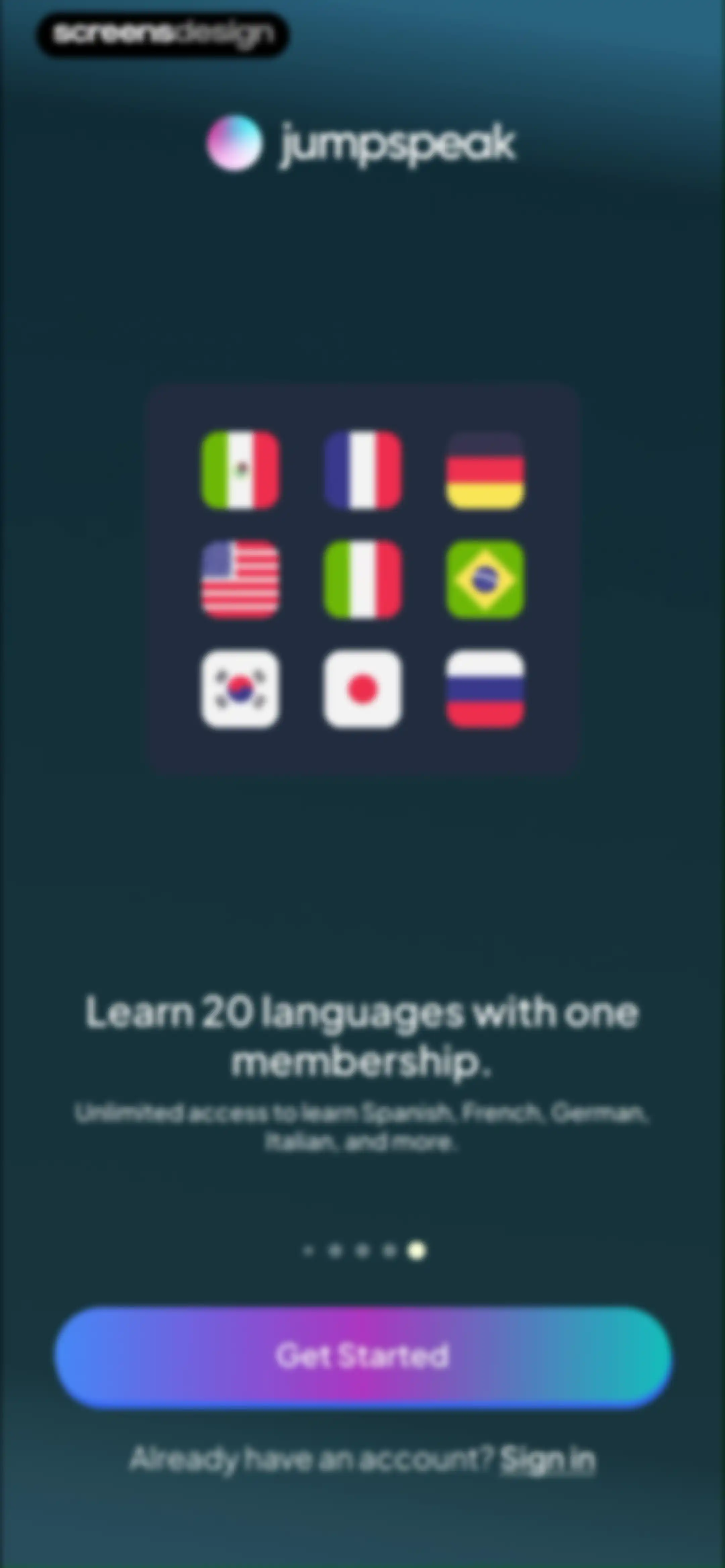 Jumpspeak | Language Learning screen 7