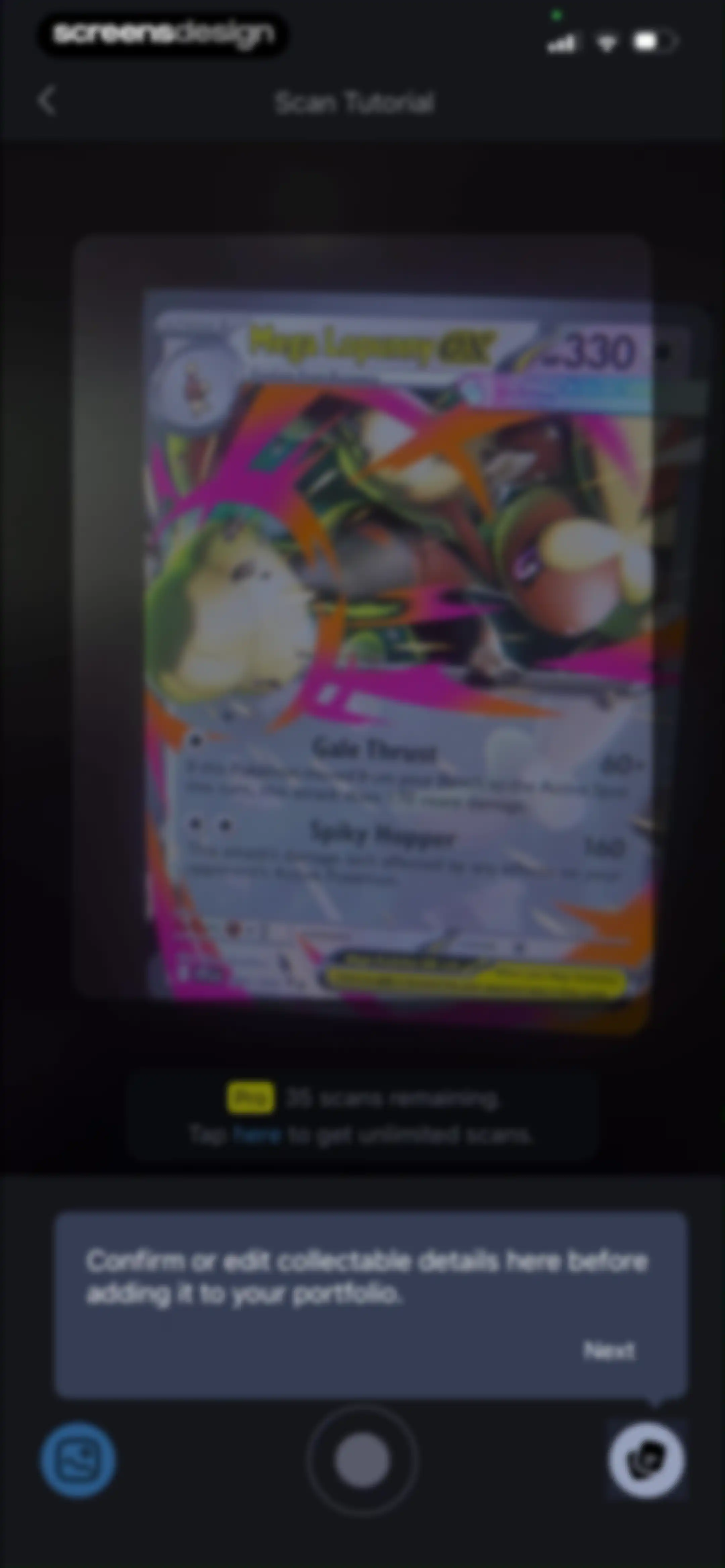 HoloDex - TCG Scan & Collect screen 23