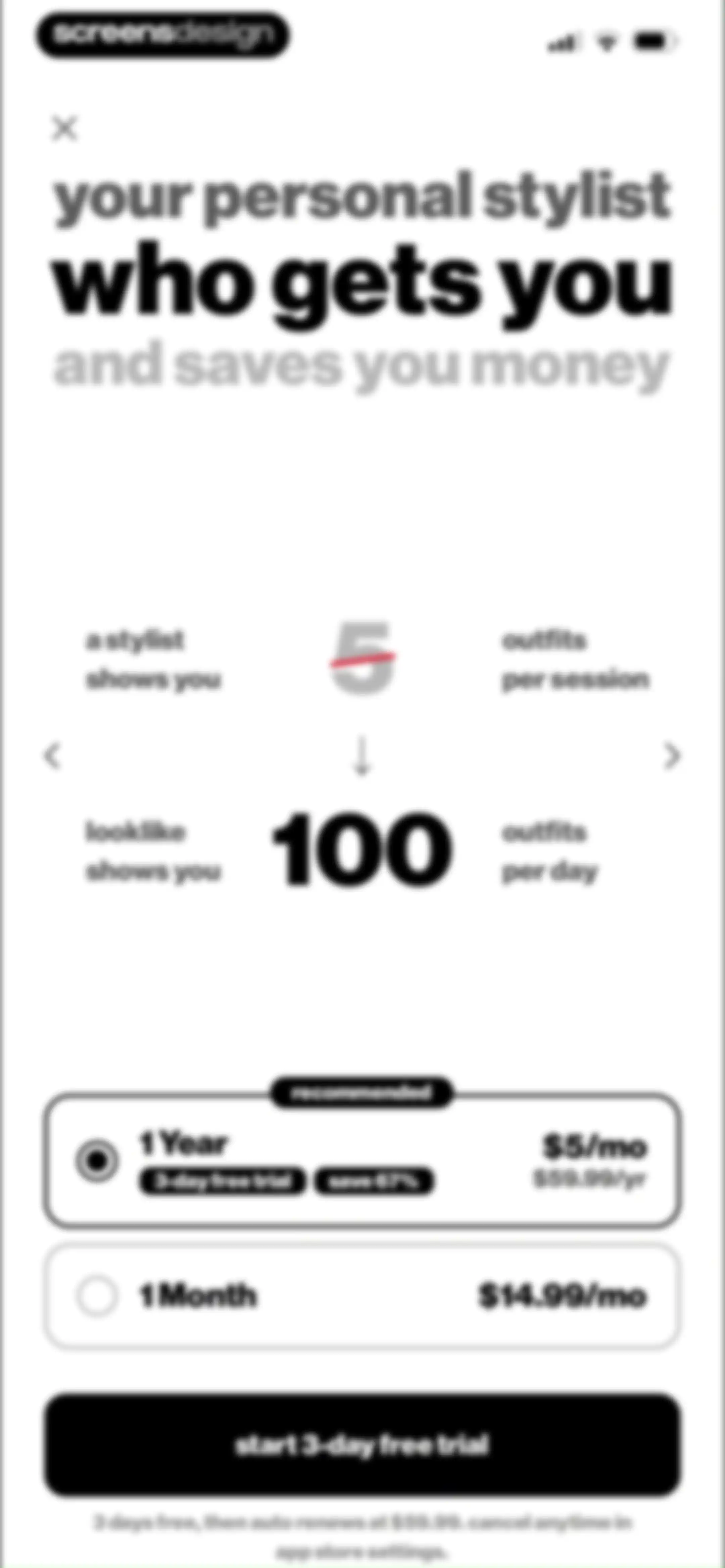 looklike: swipe fashion on you screen 64
