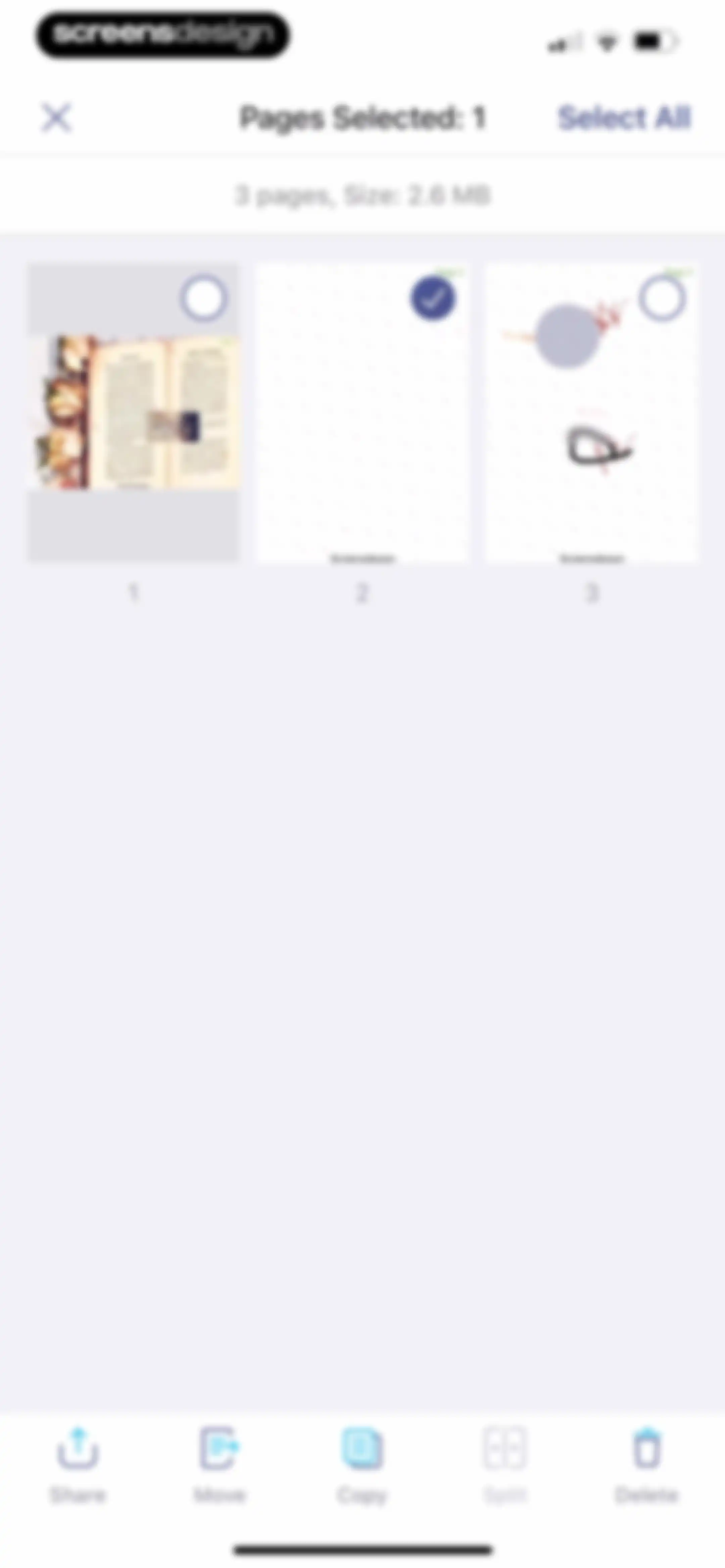 iScanner: PDF Document Scanner screen 124