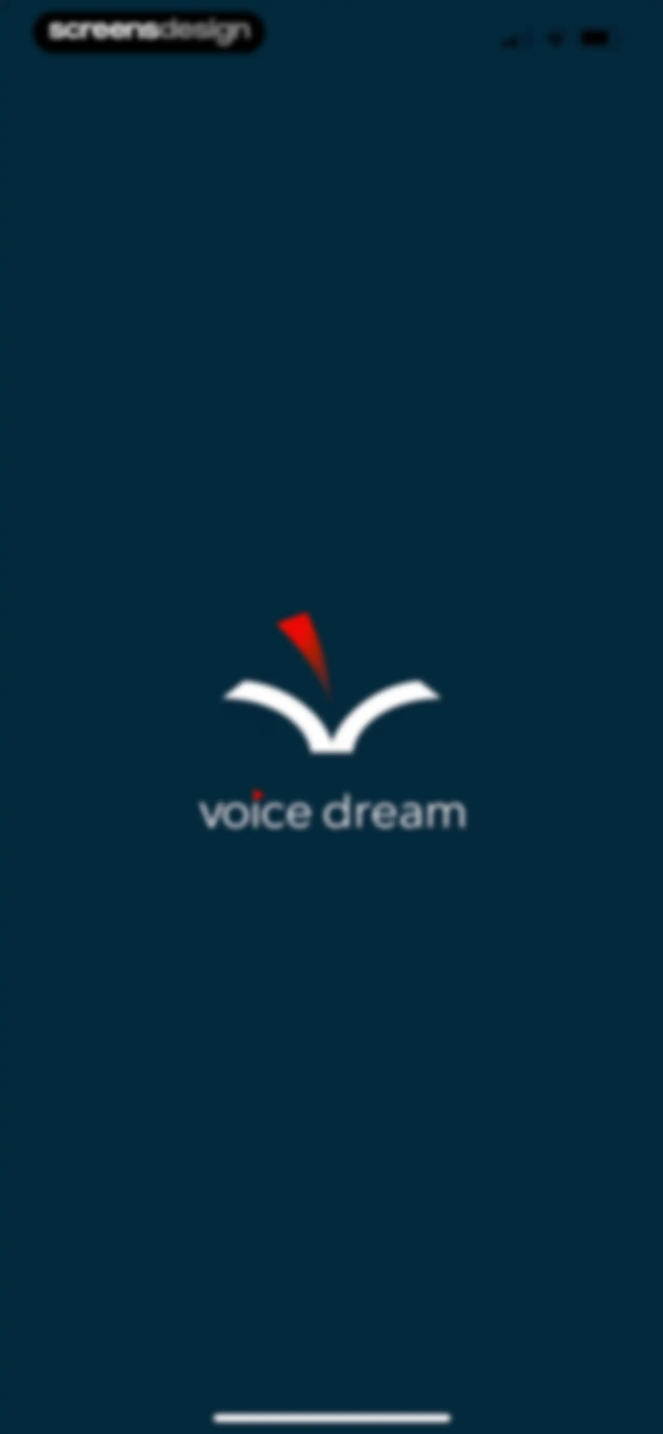 Voice Dream - Natural Reader screen 1