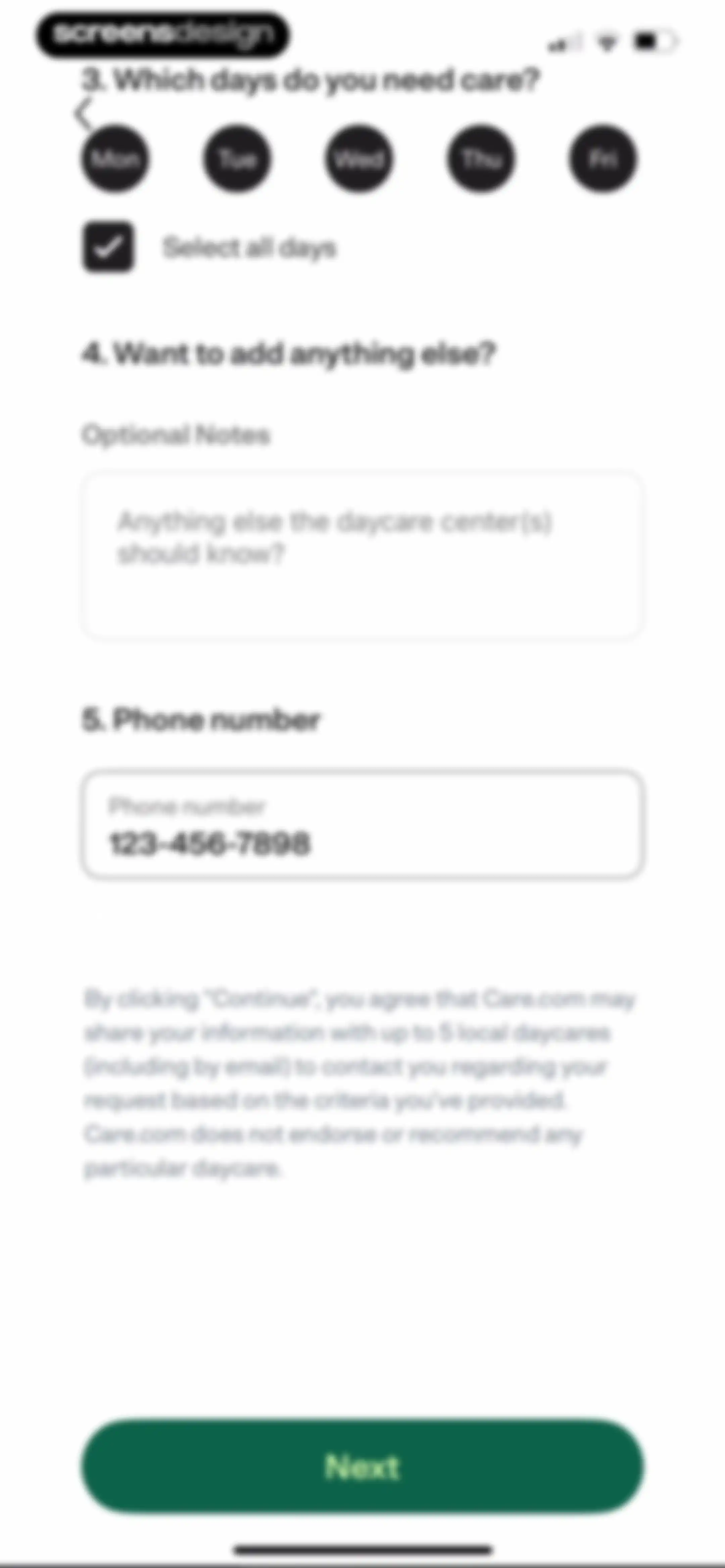 Care.com: Hire Caregivers screen 56