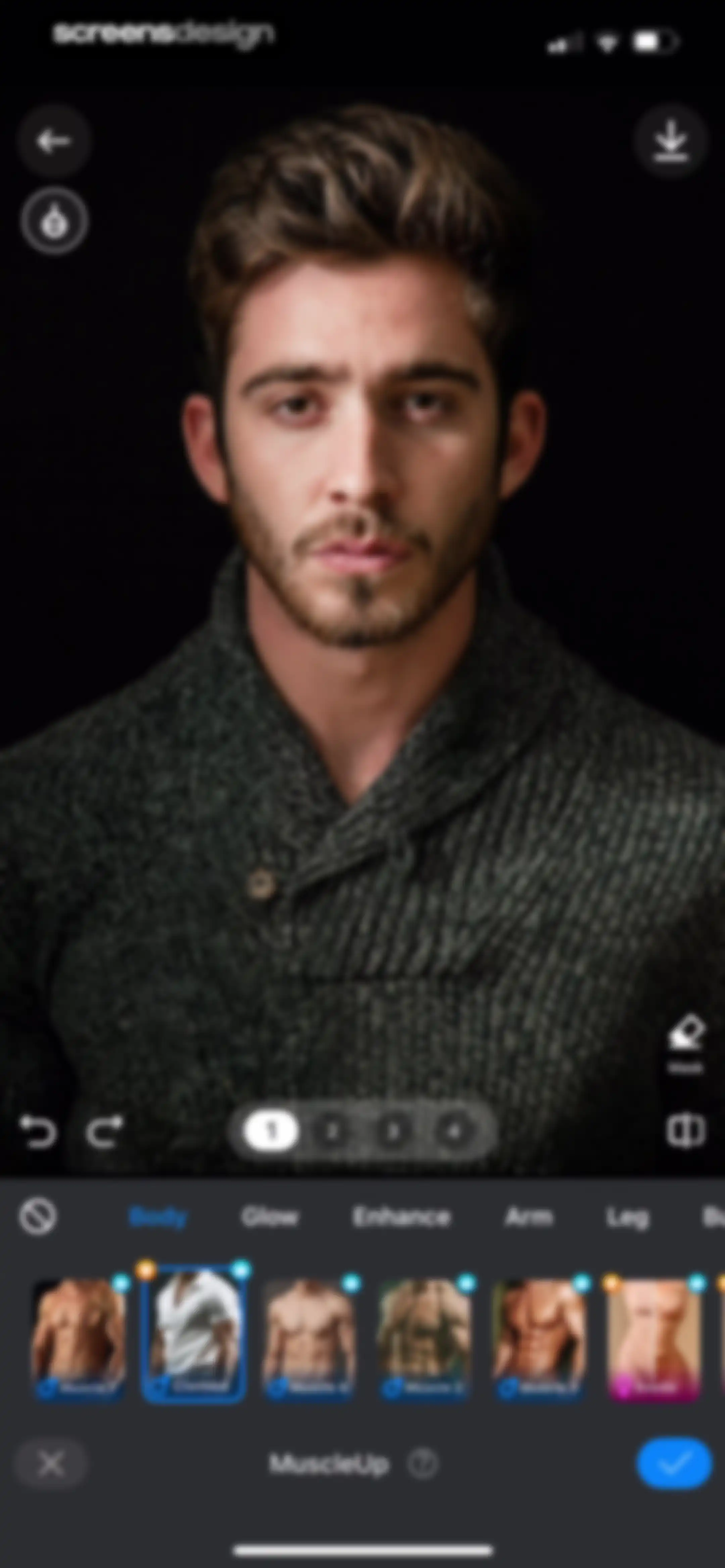 Manly - AI Photo Editor screen 37