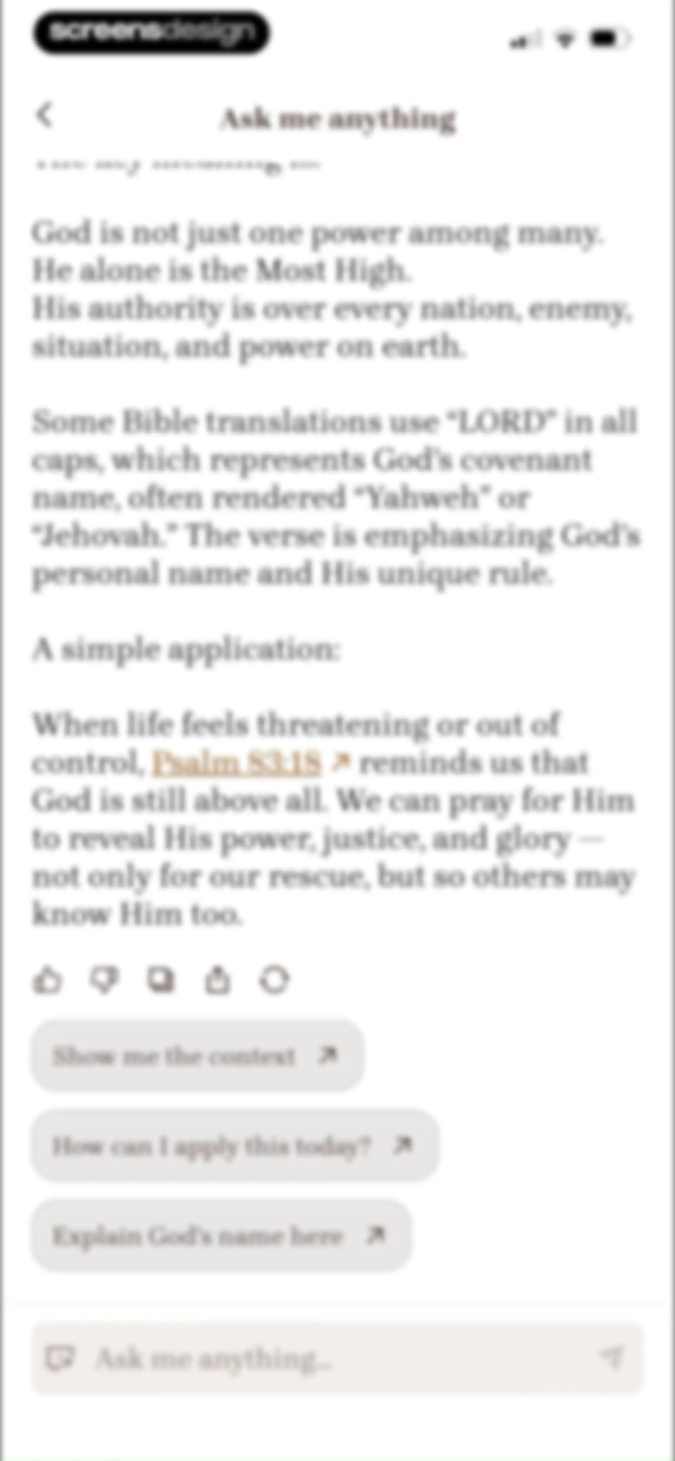 Bible Note: Sermon Notes screen 104