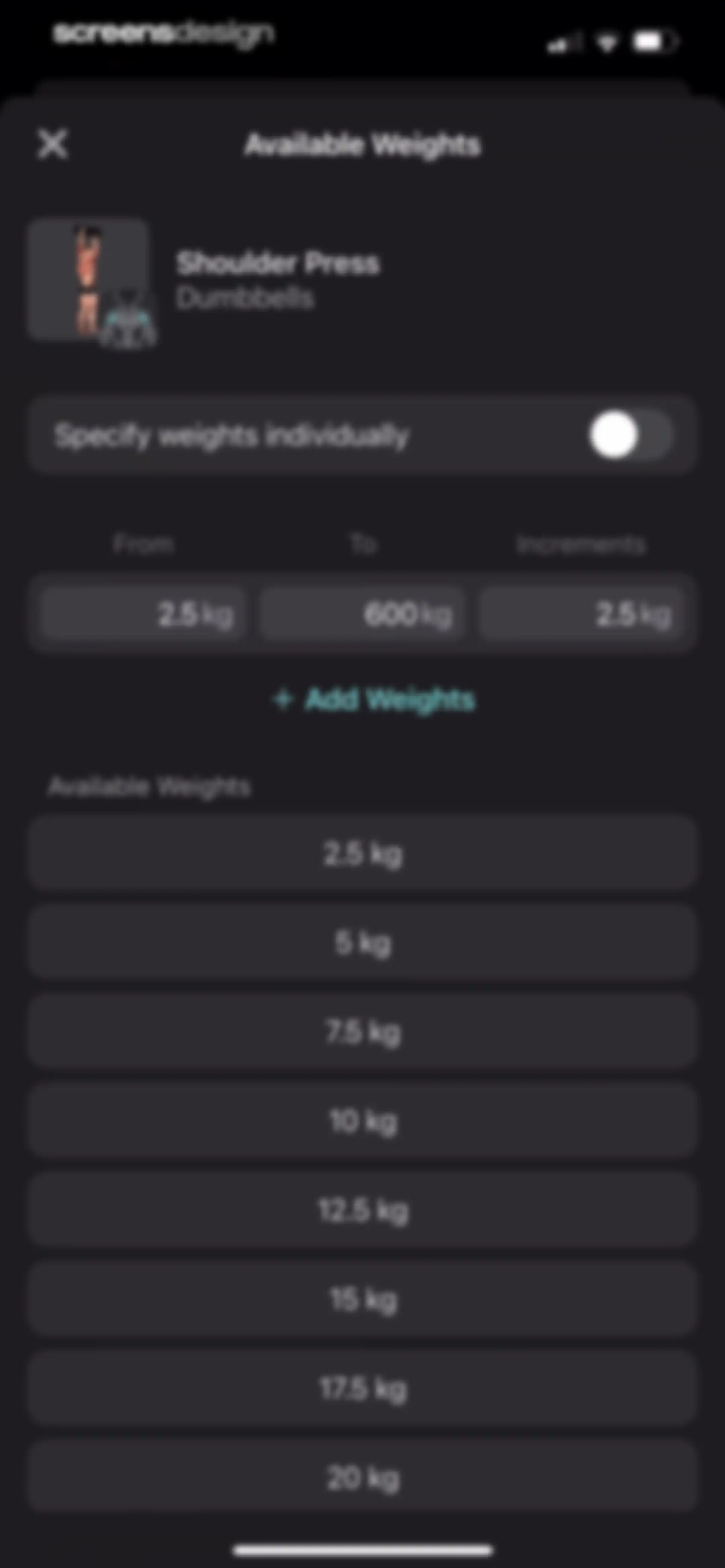 MyFitCoach - Workout Planner screen 92