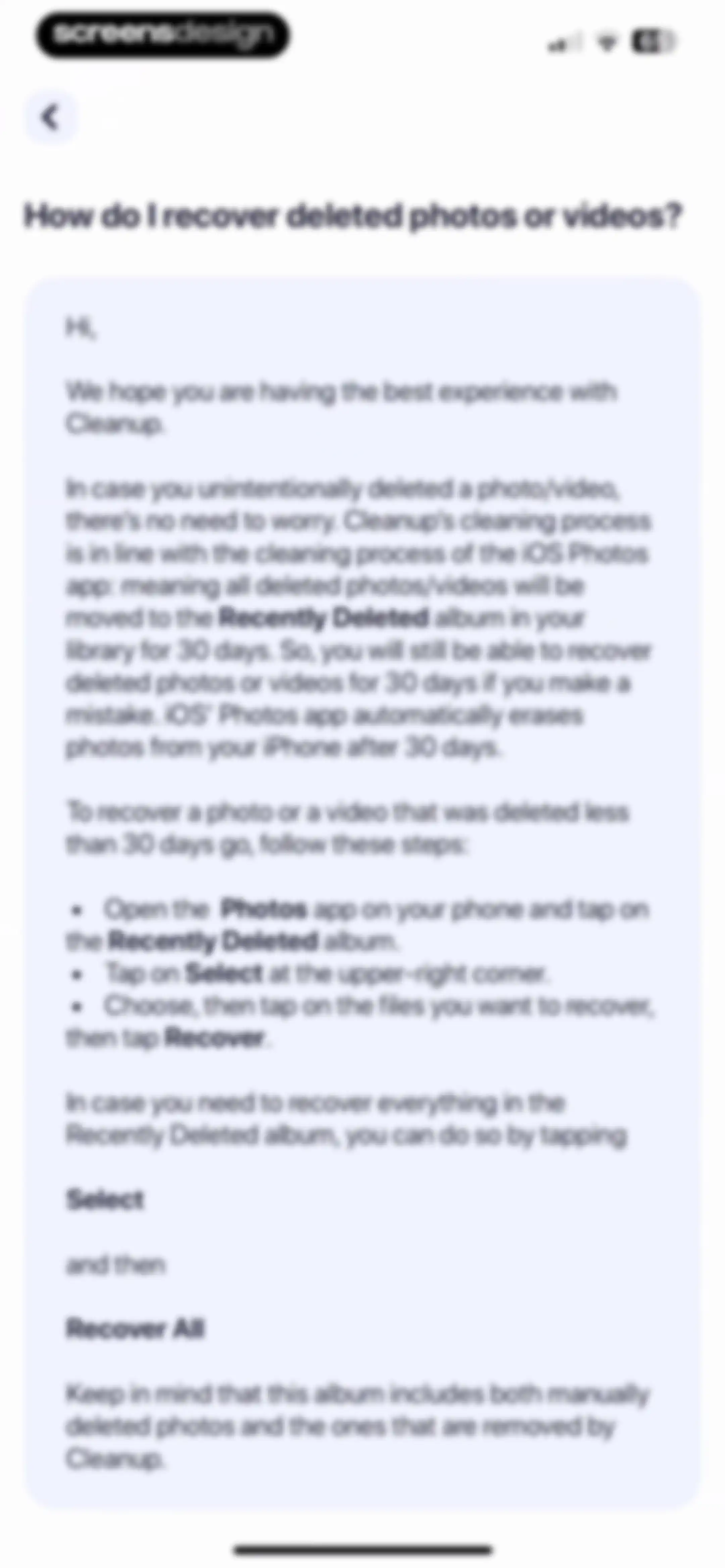 Cleanup: Phone Storage Cleaner screen 170