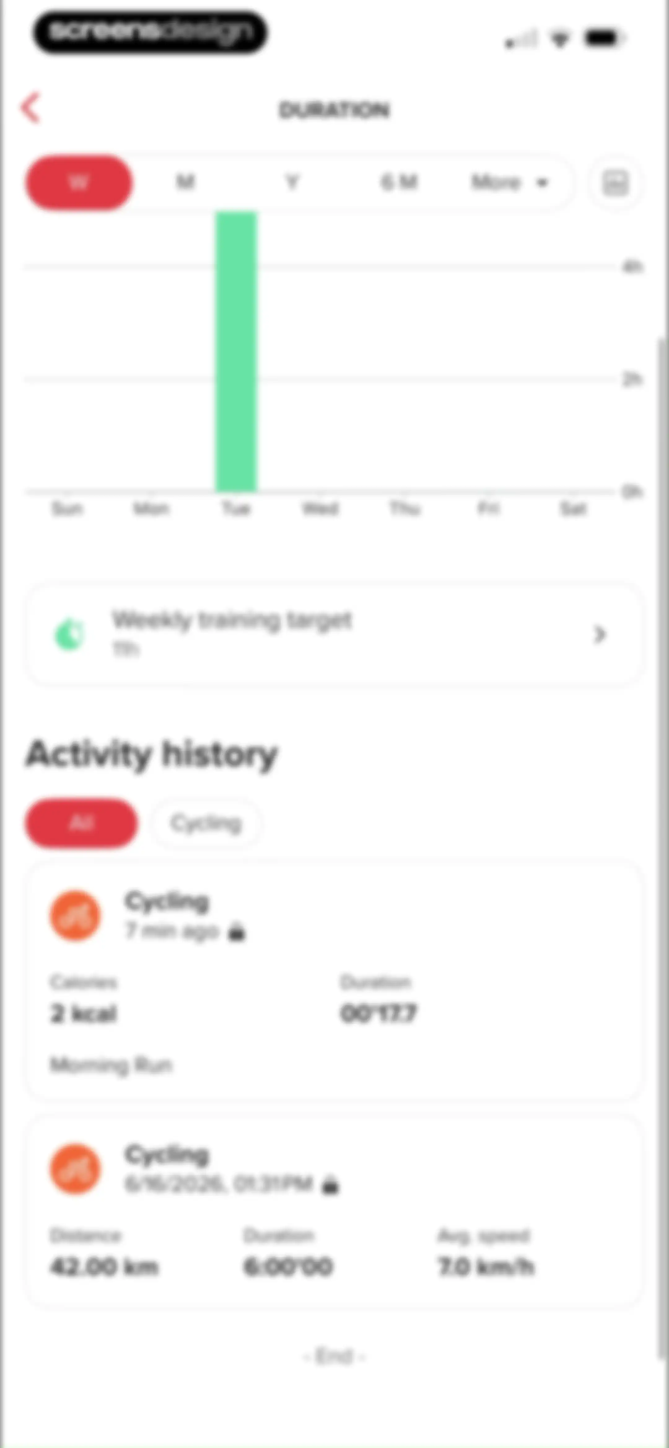 Sports Tracker: Run Bike Hike screen 122