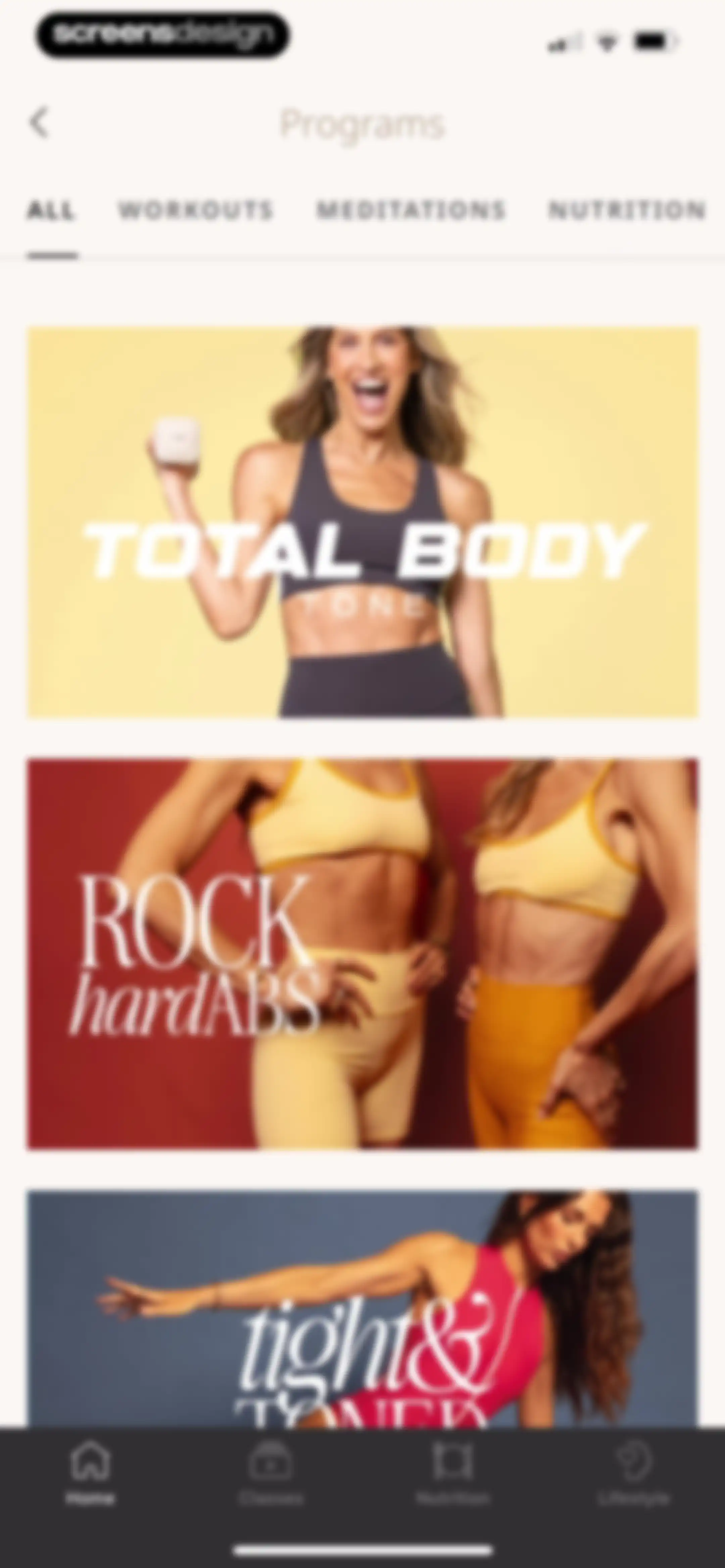 MWH: Fitness + Wellness screen 48