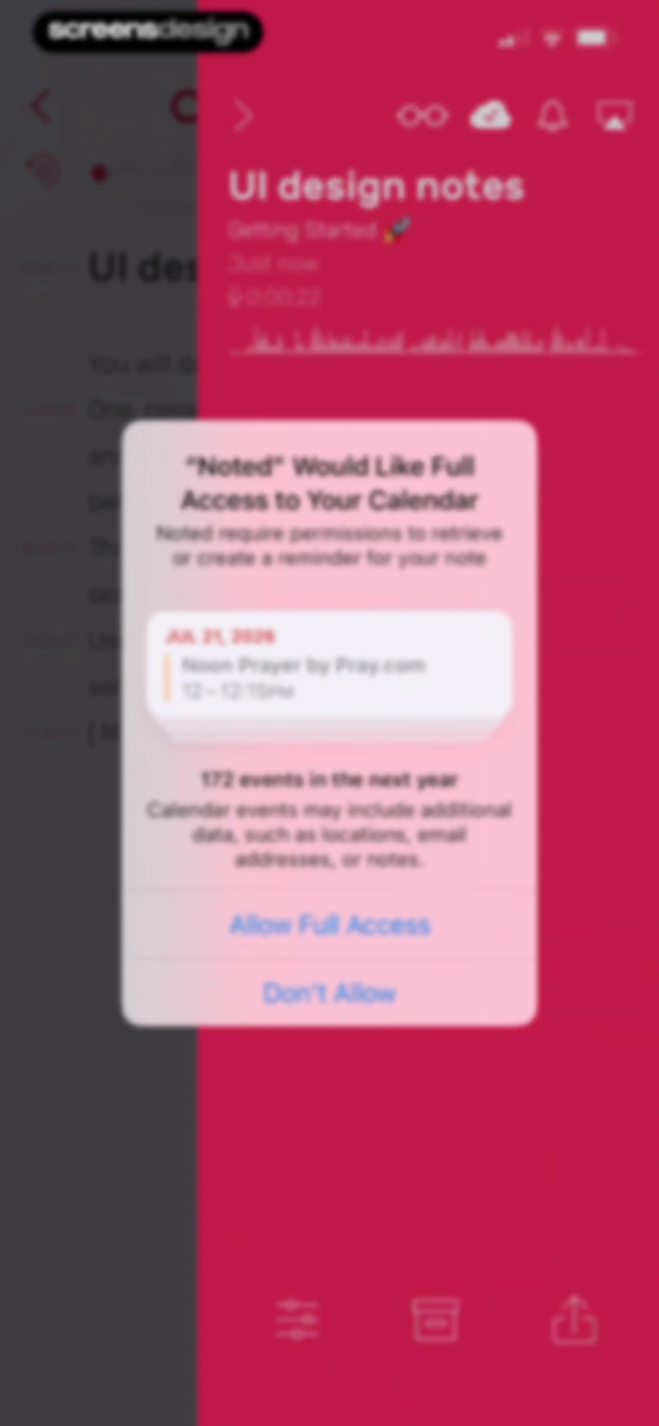 Noted: Record & AI Transcribe screen 76