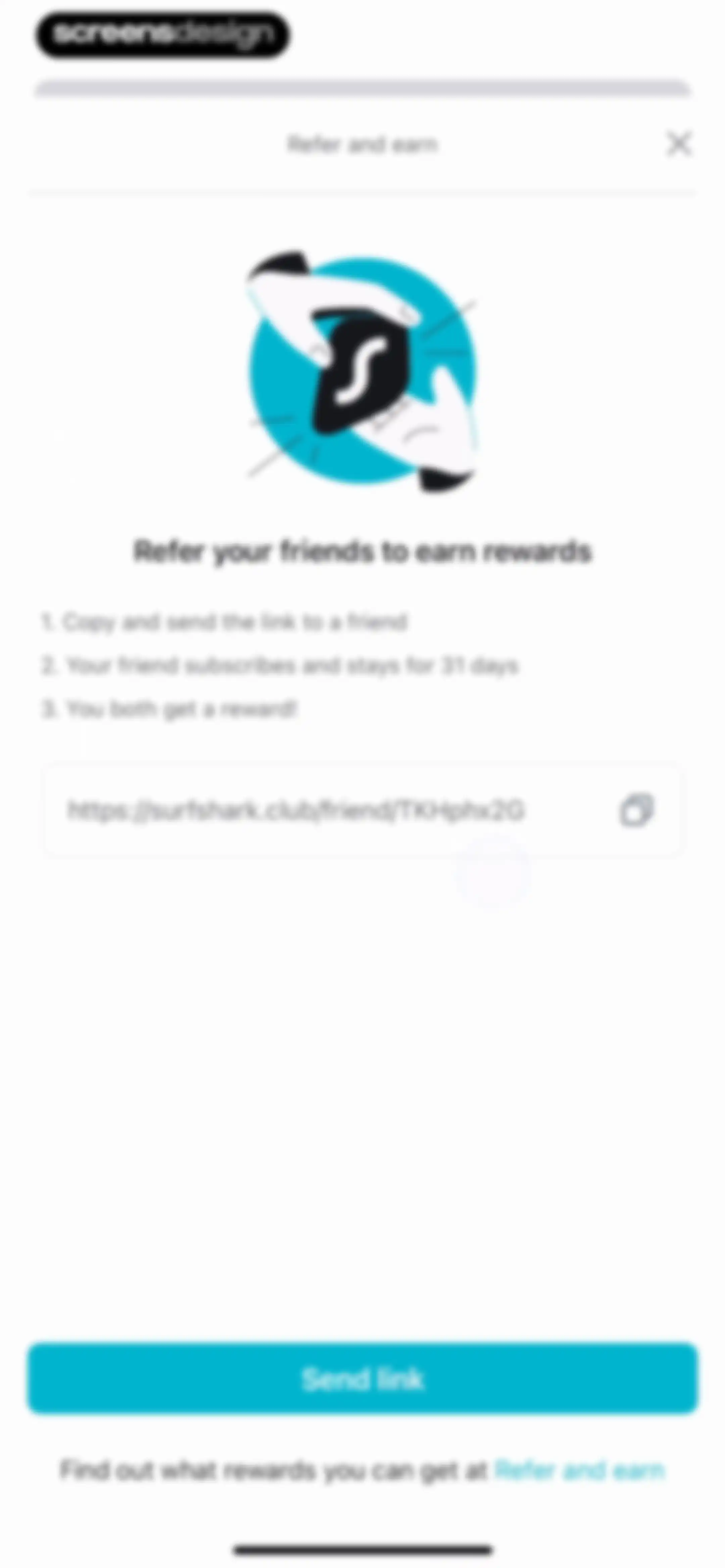 Surfshark VPN: Fast VPN App screen 100