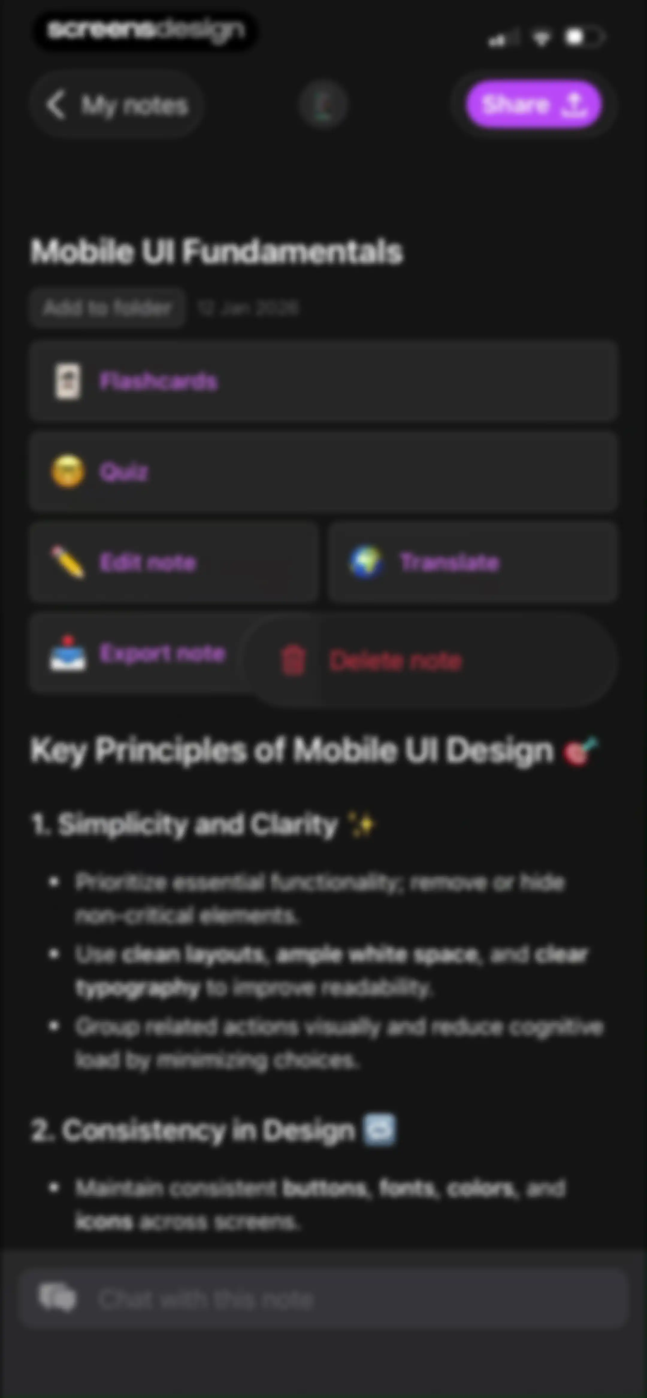 Kiwi AI - Notetaker screen 41