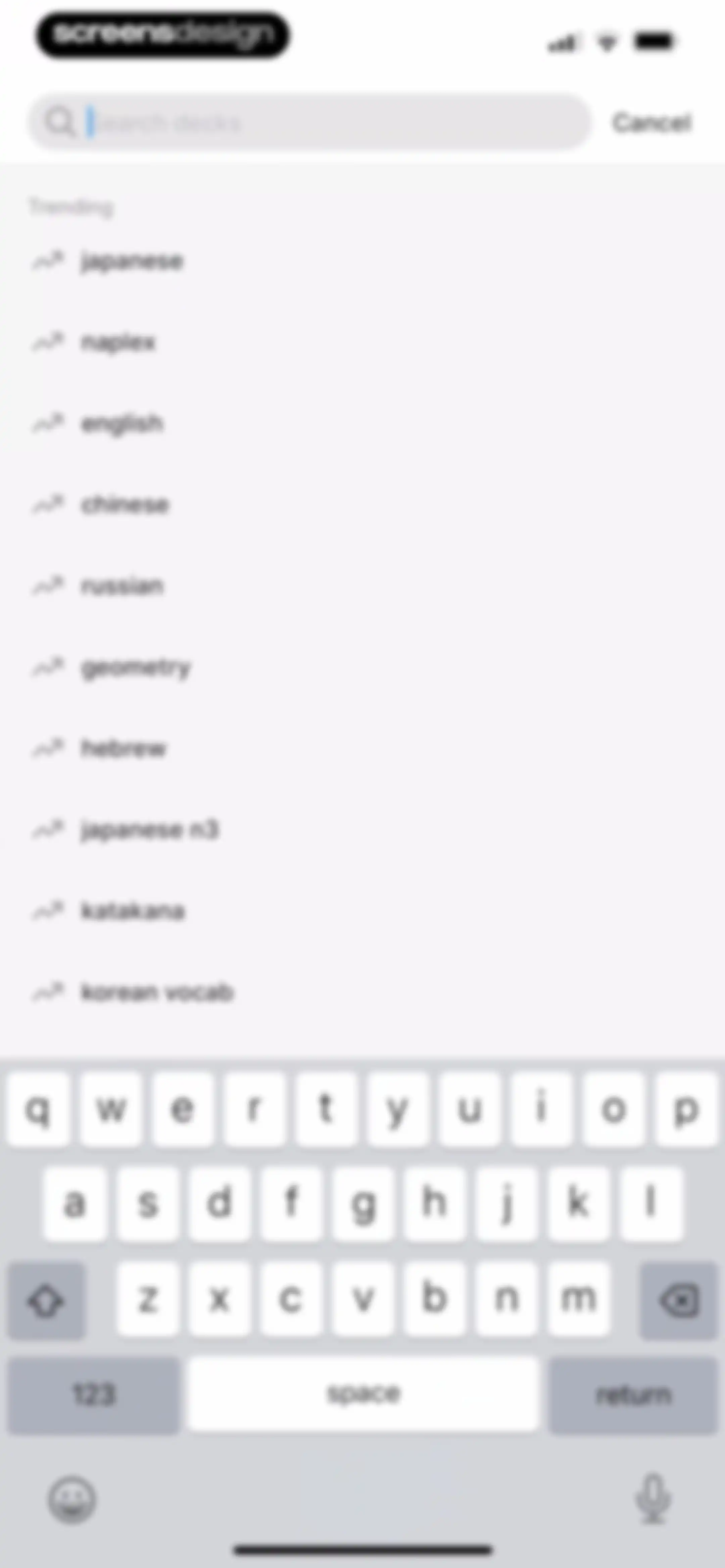 Noji - Flashcards study app screen 126