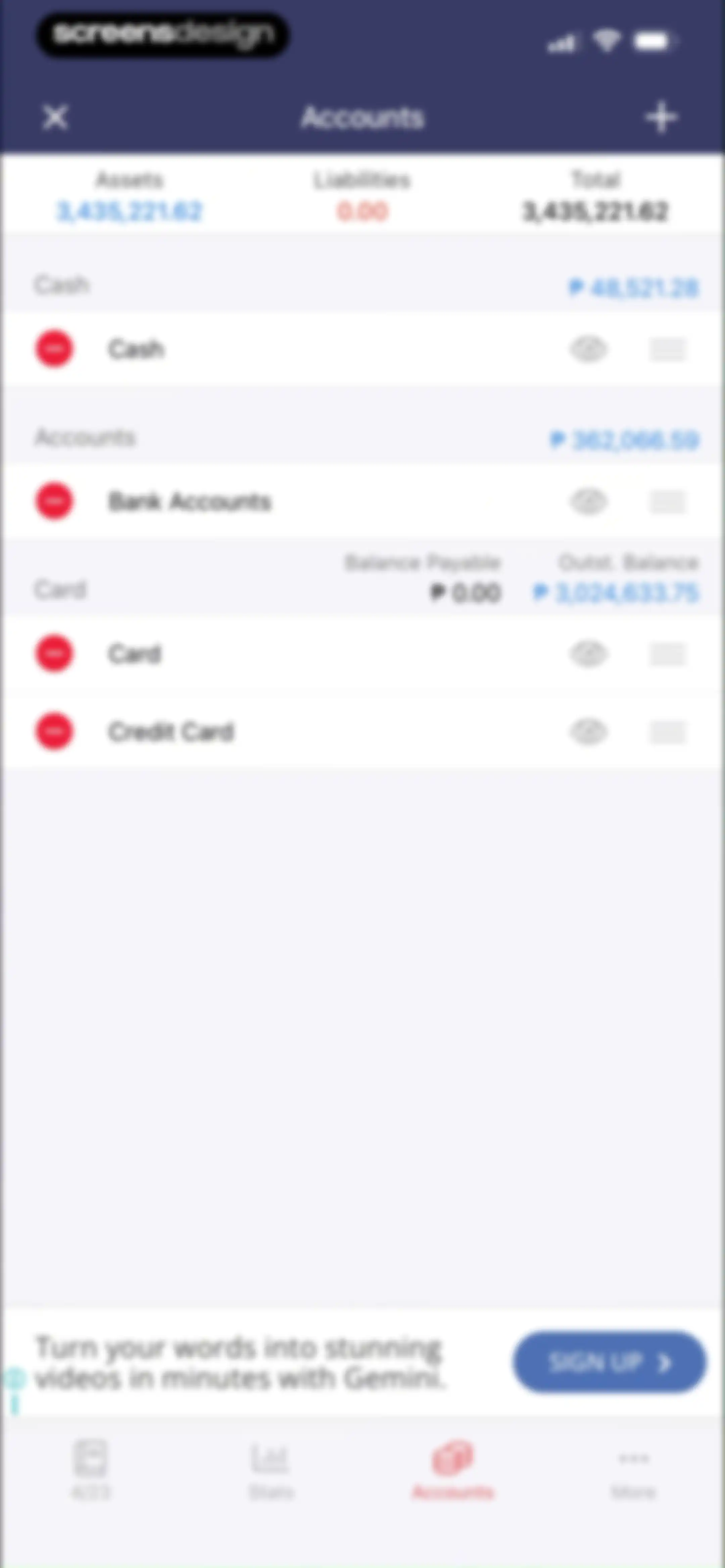 Money Manager Expense & Budget screen 76