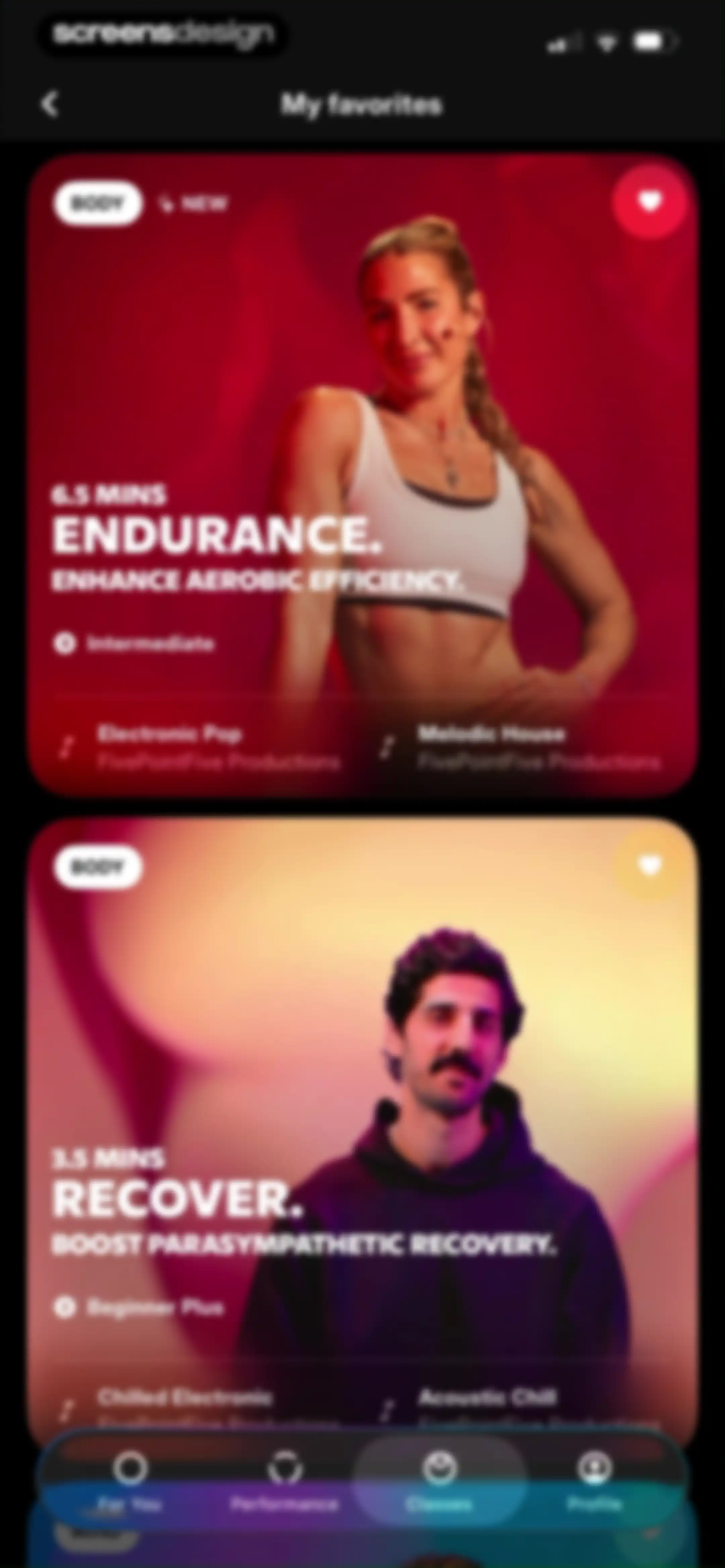 FivePointFive: Breathwork screen 109