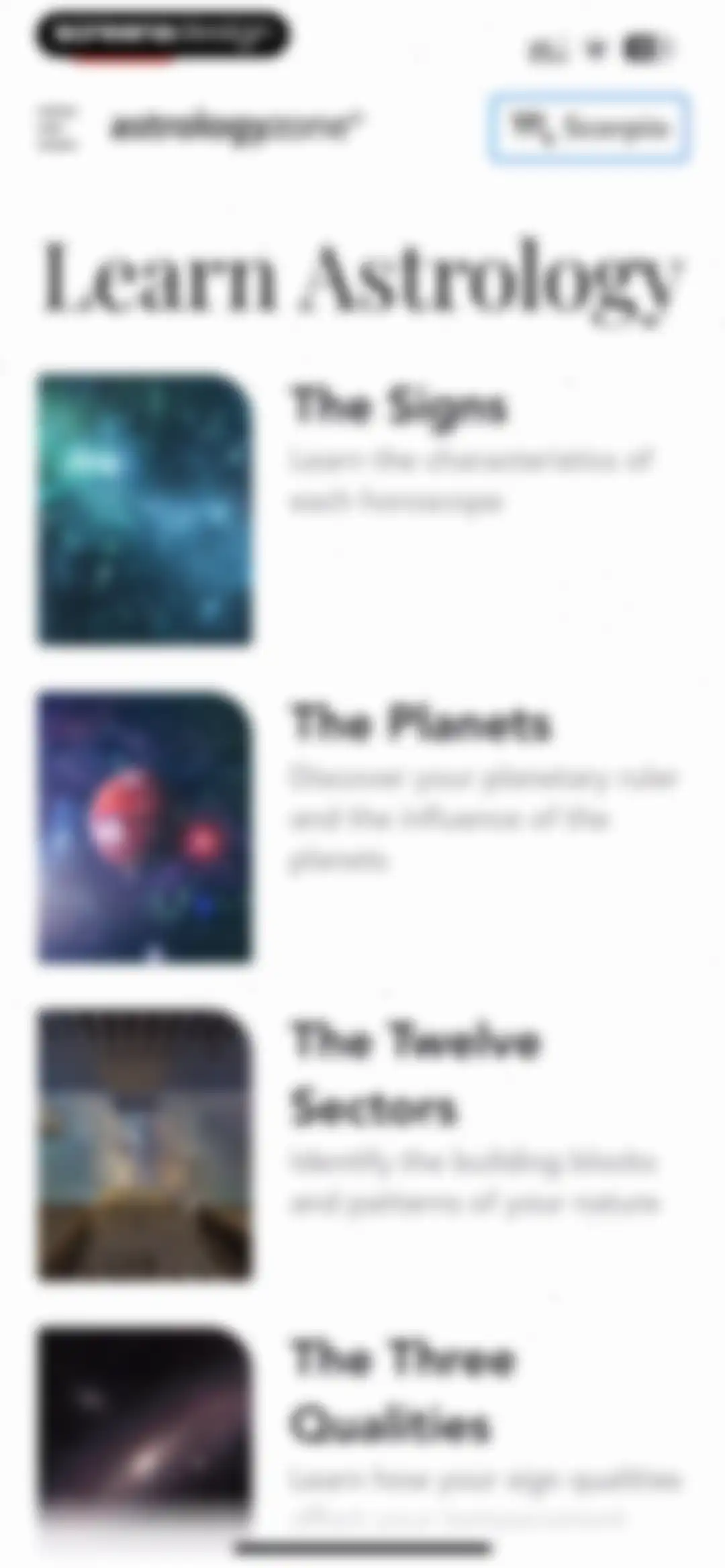 Astrology Zone Horoscopes screen 29