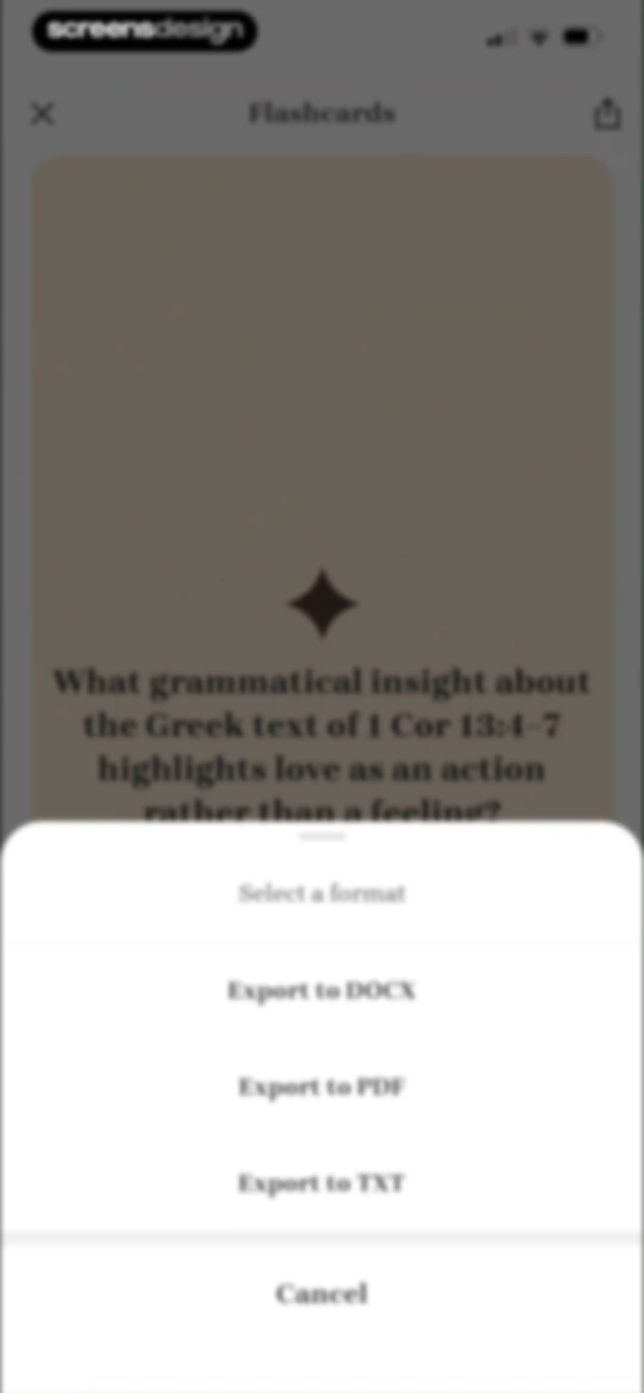 Bible Note: Sermon Notes screen 65