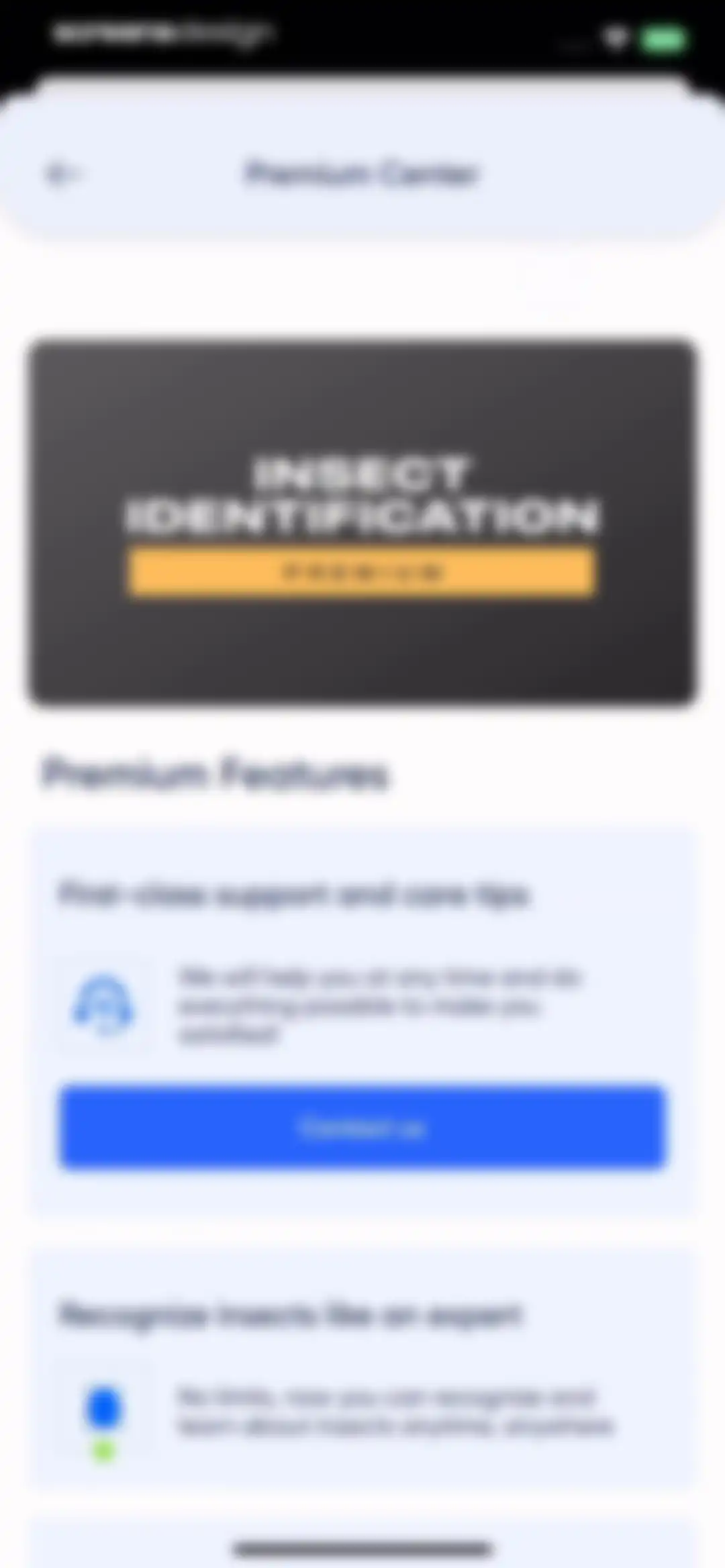 Bug Identifier: AI Insect id screen 43