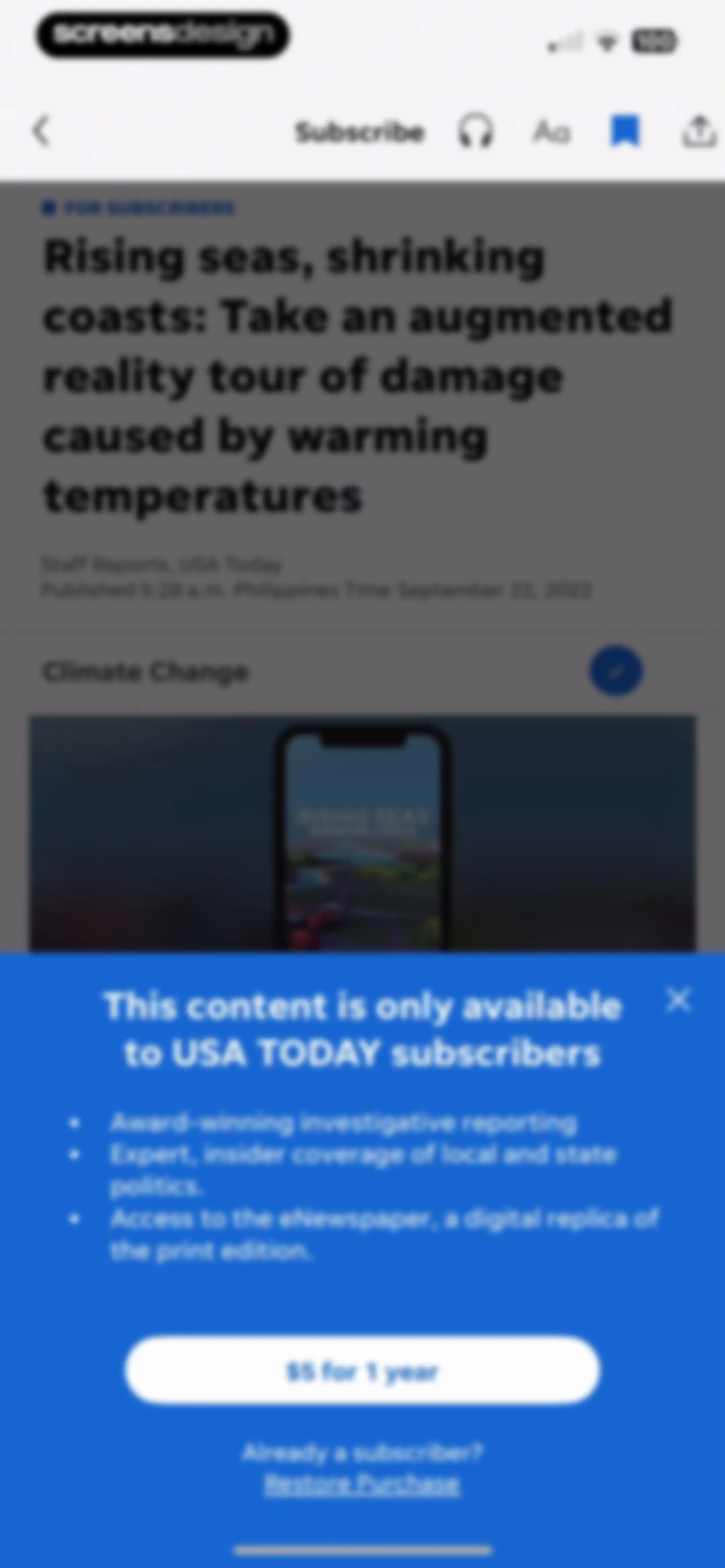 USA TODAY: US & Breaking News screen 46