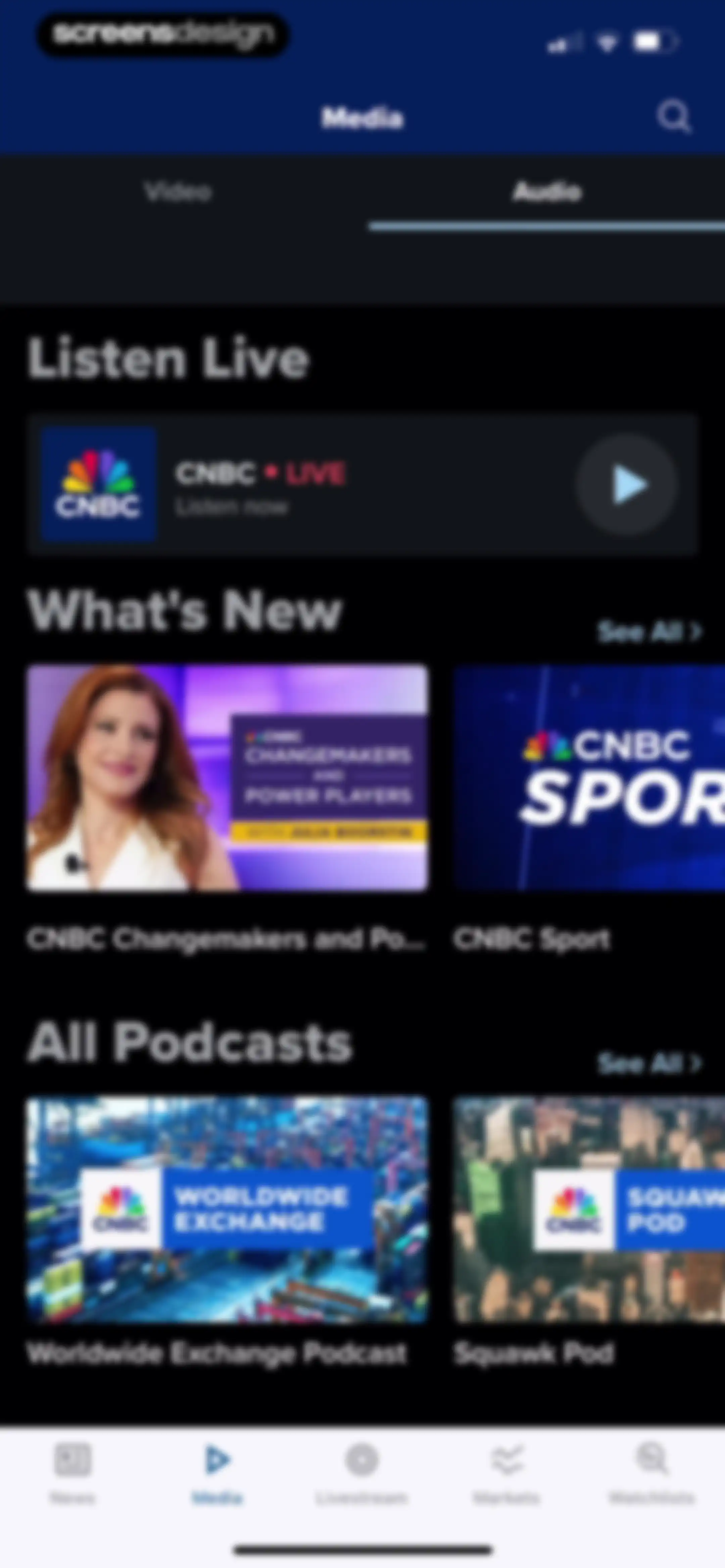 CNBC: Stock Market & Business screen 35