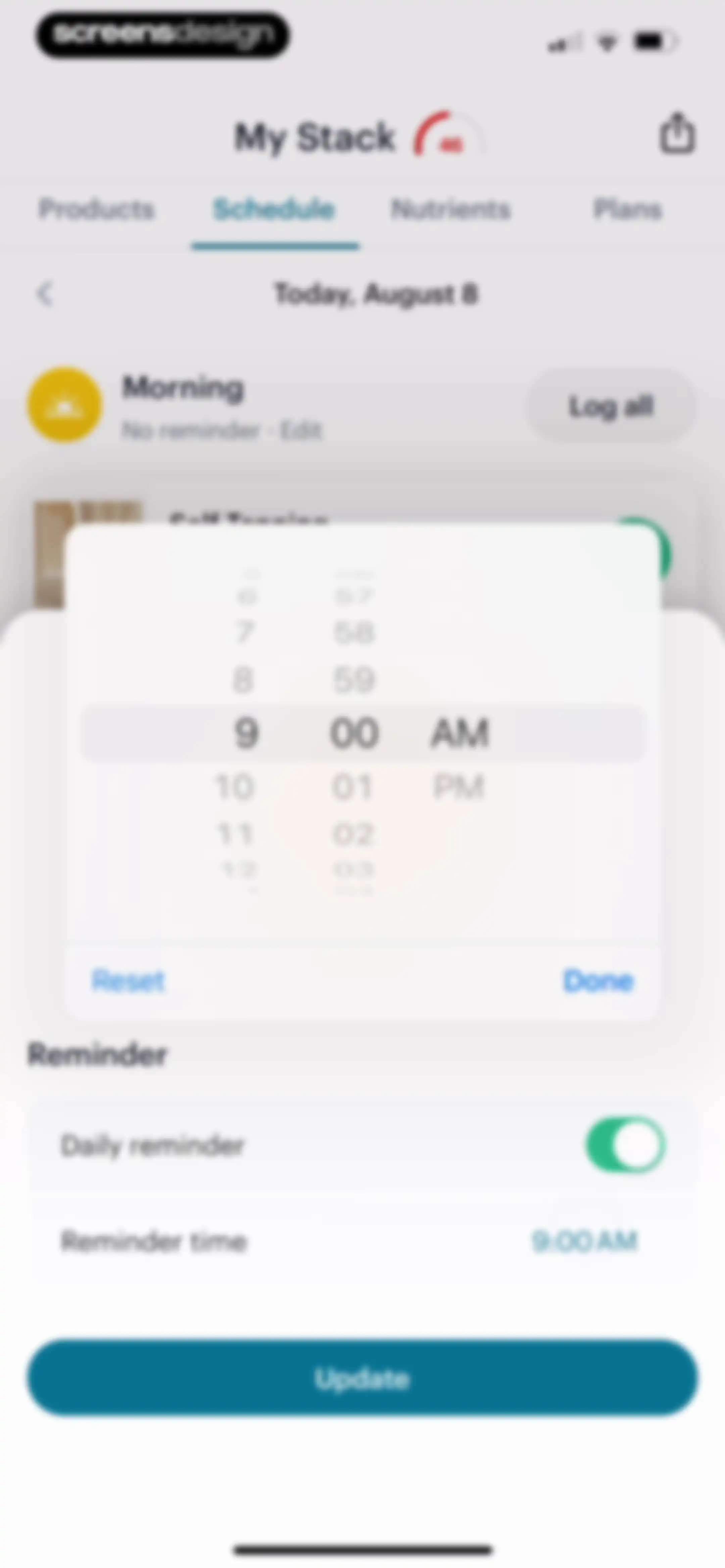 SuppCo: Supplement Scanner screen 103