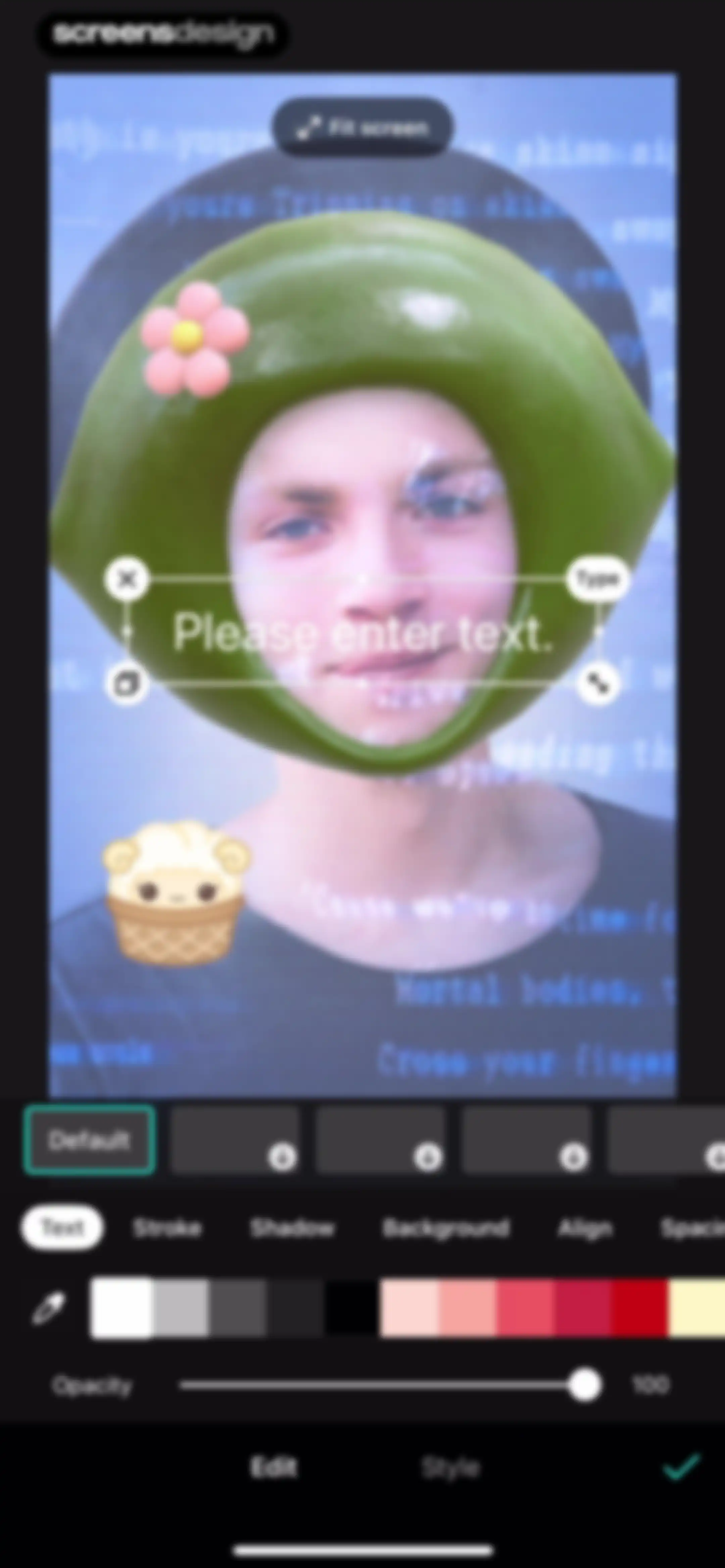 B612 AI Photo&Video Editor screen 107