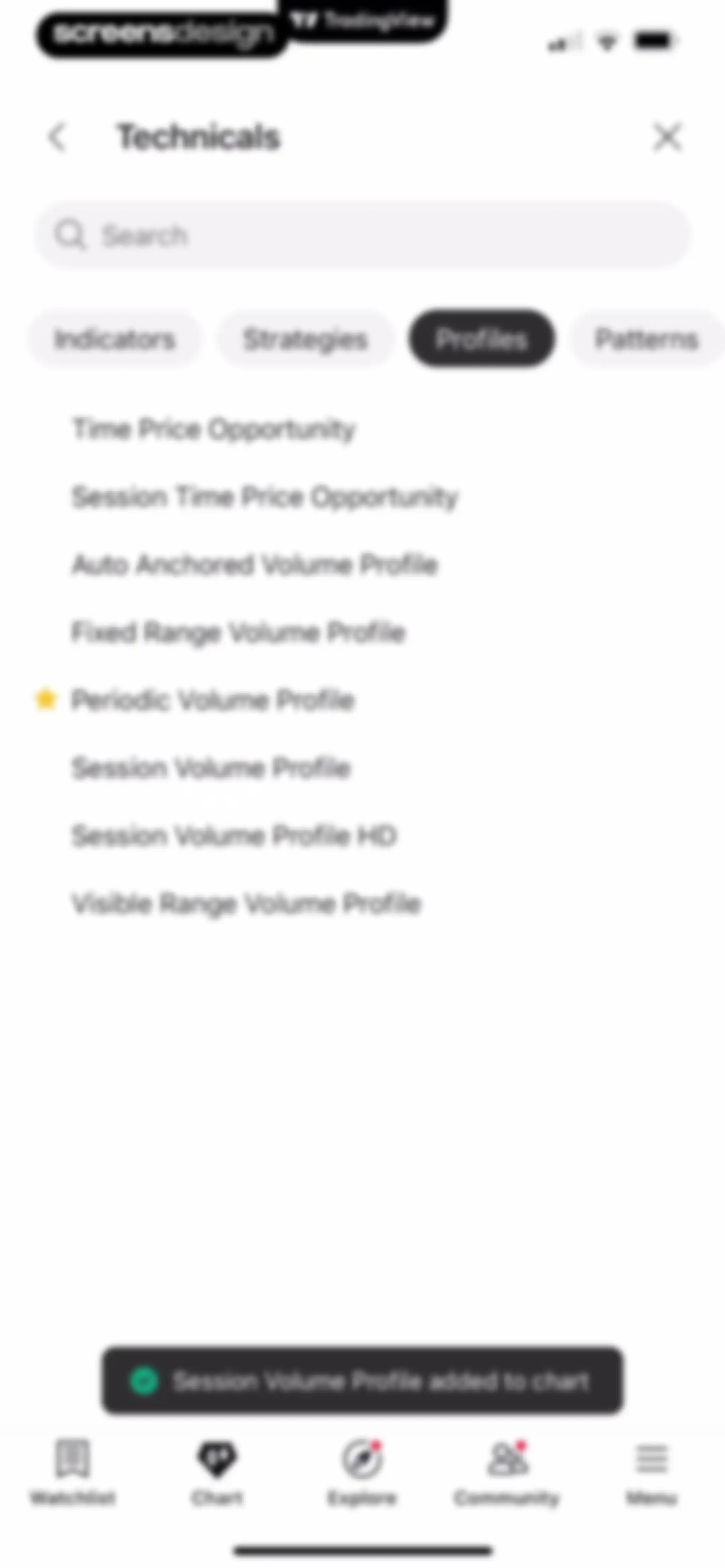 TradingView: Track All Markets screen 88