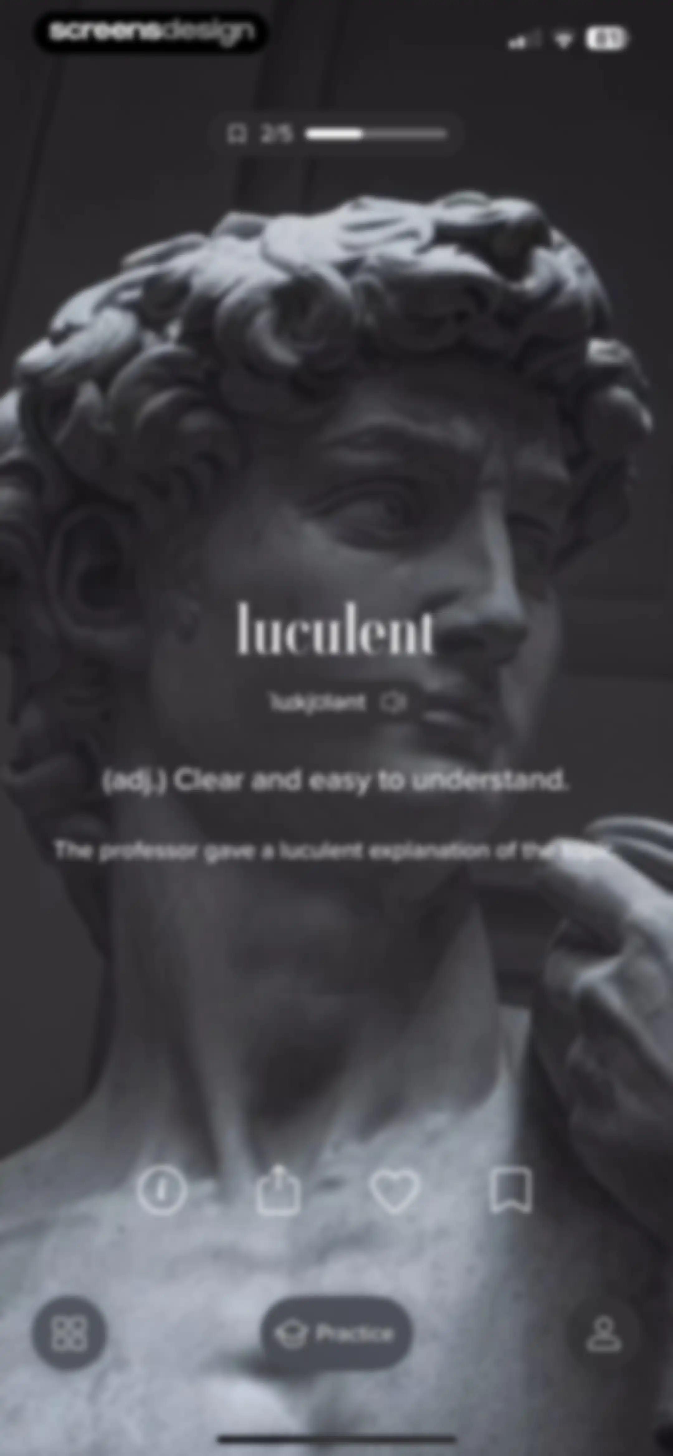 Vocabulary - Learn words daily screen 60