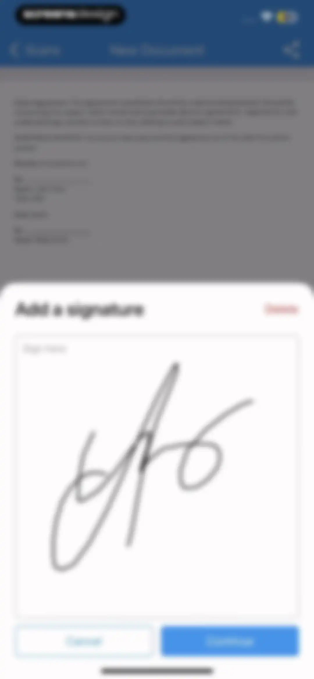 Documents to PDF Scanner screen 16
