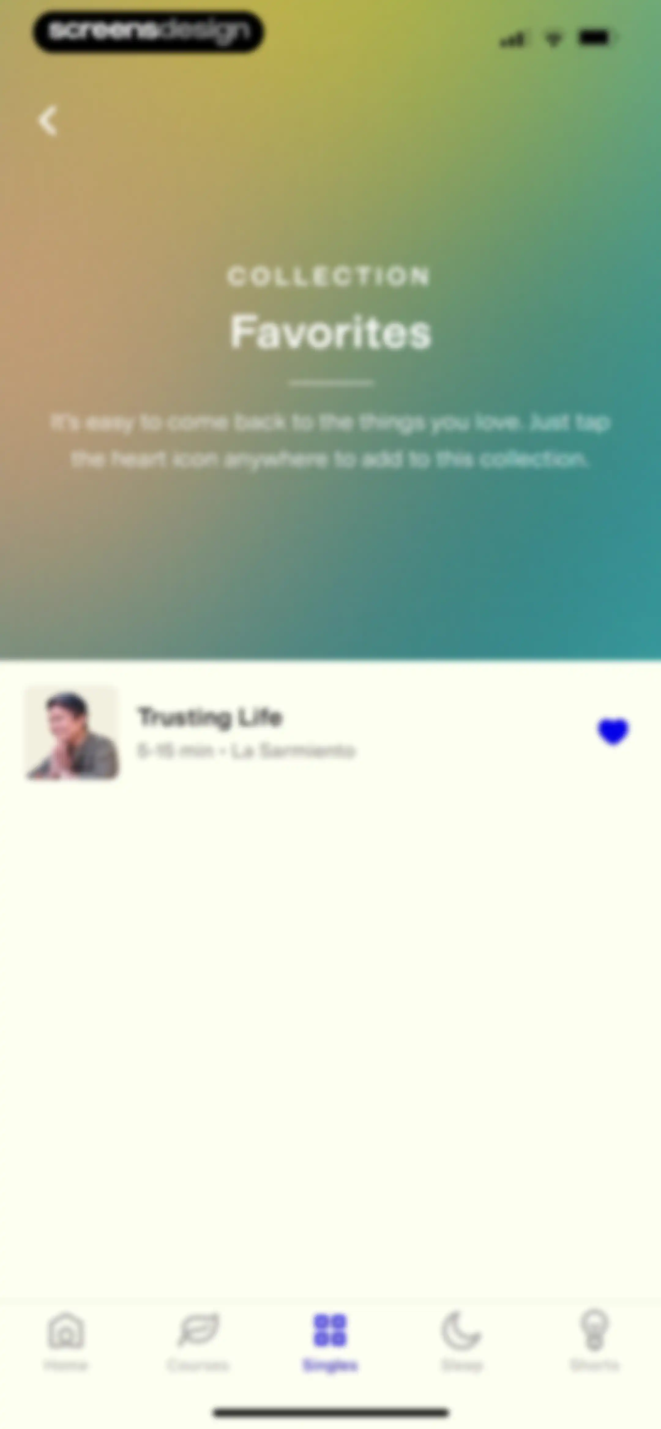Happier Meditation screen 80