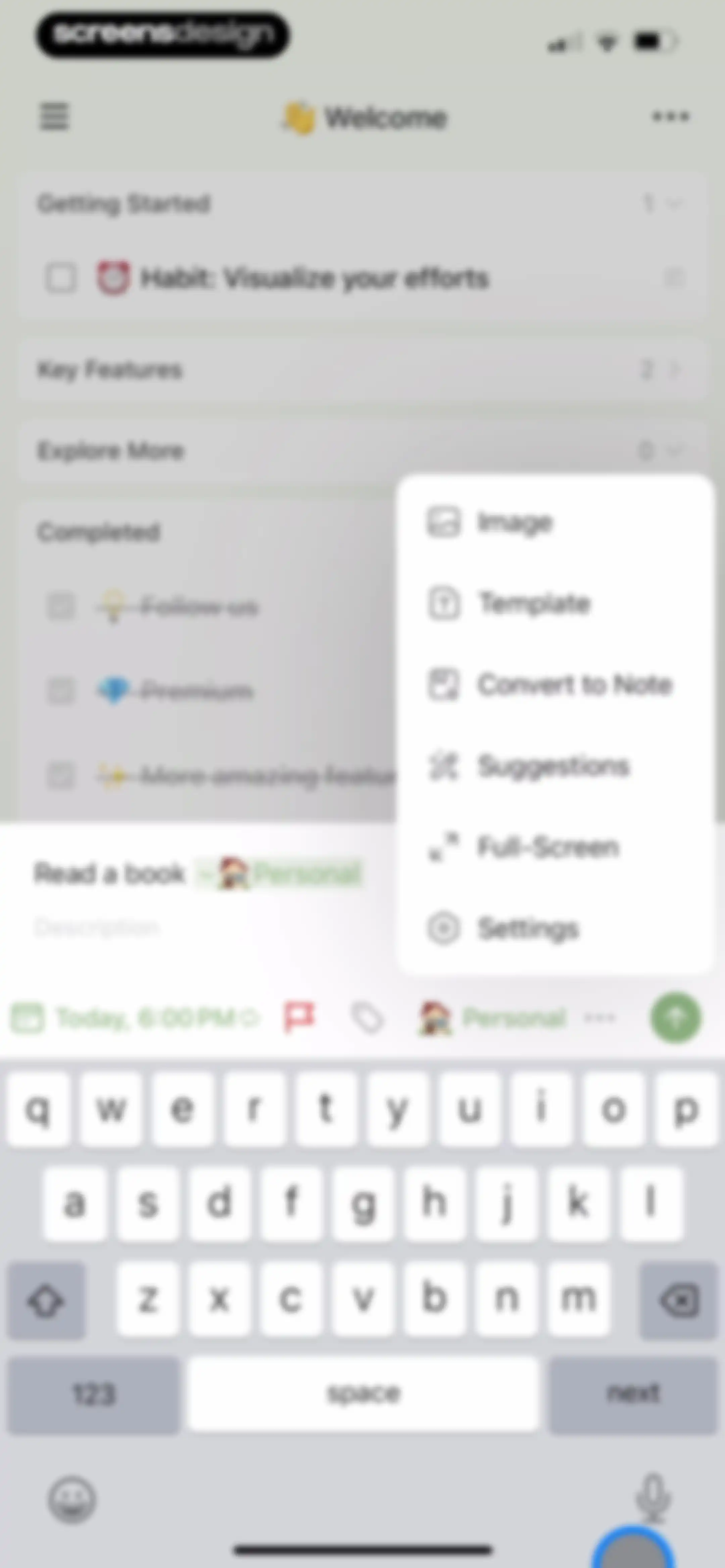 TickTick:To-Do List & Calendar screen 84