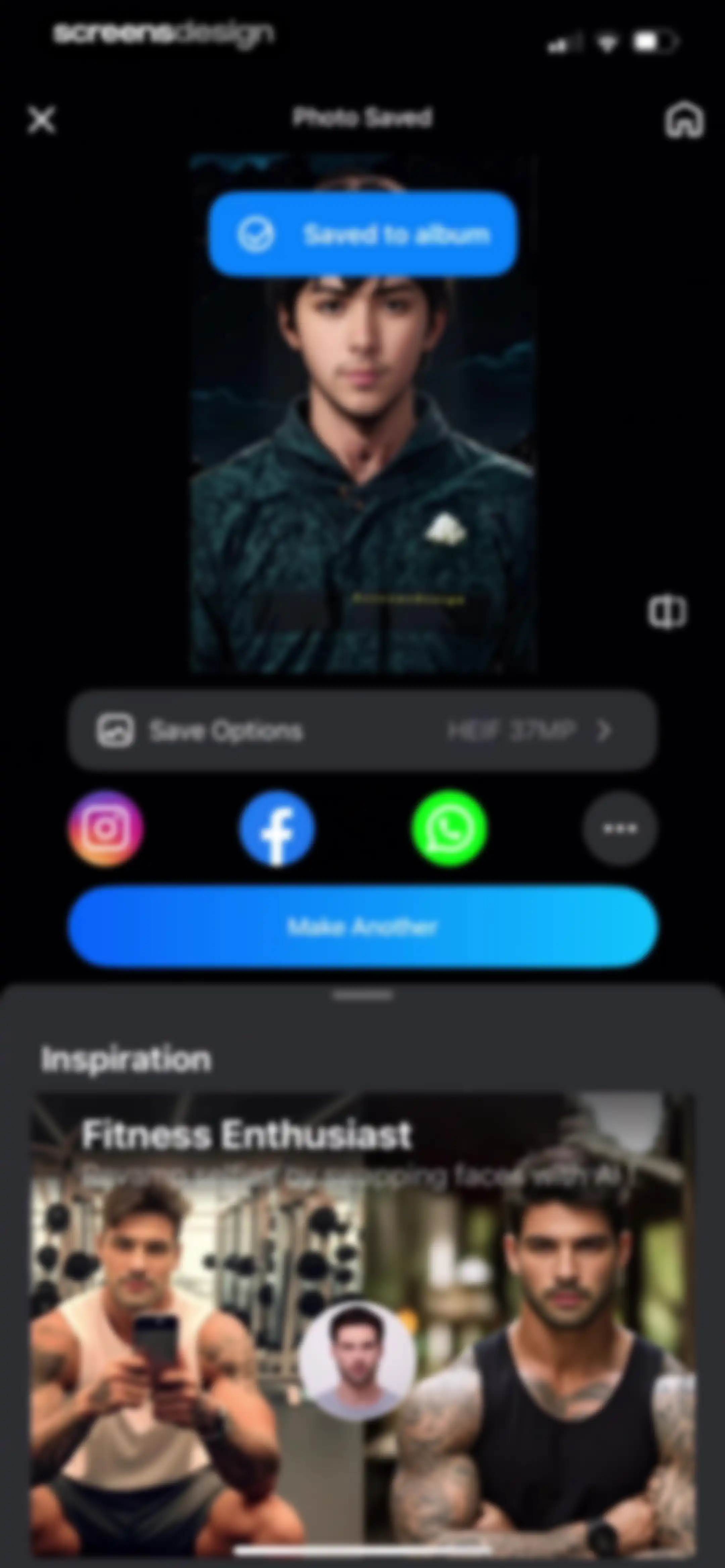 Manly - AI Photo Editor screen 95