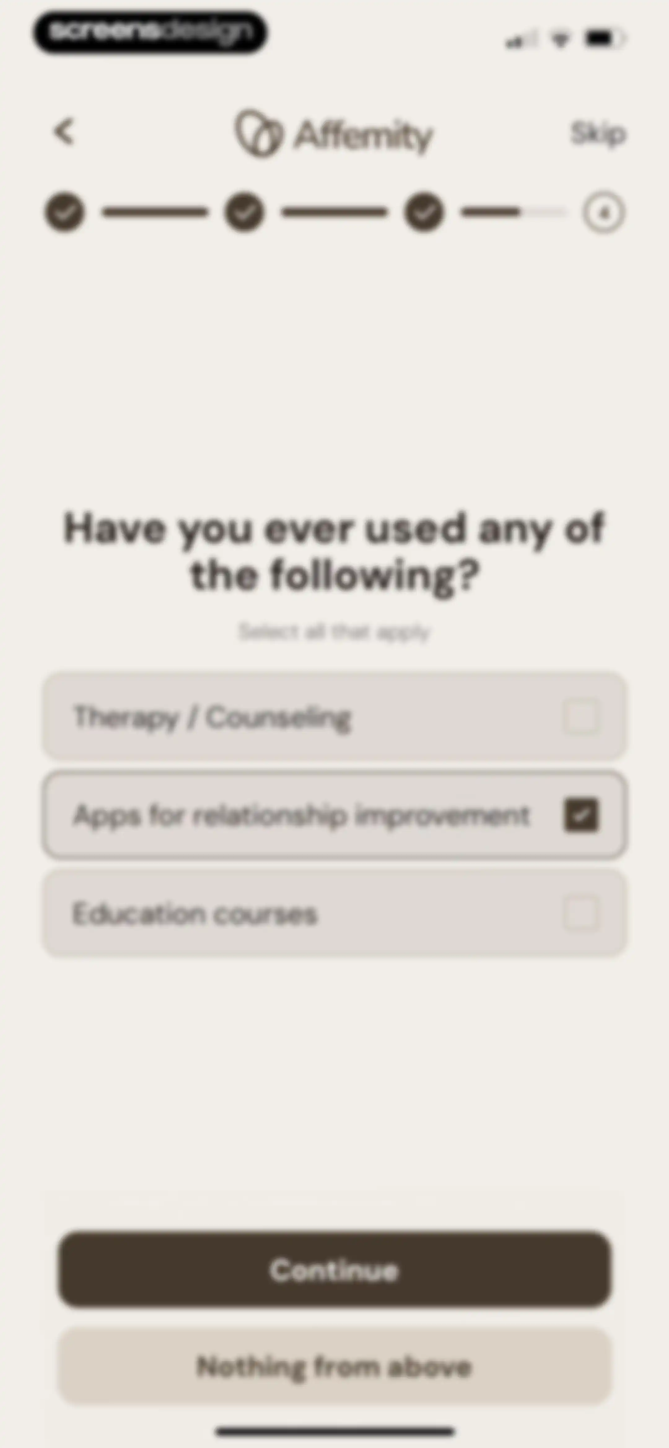 Affemity: Relationship Coach screen 39