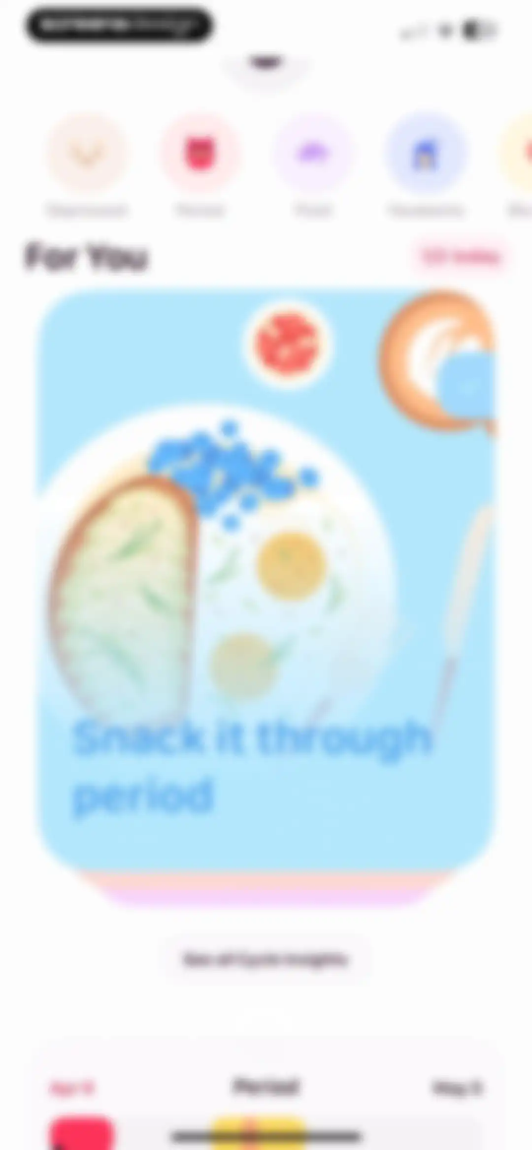 My period calendar Pinkllama screen 29