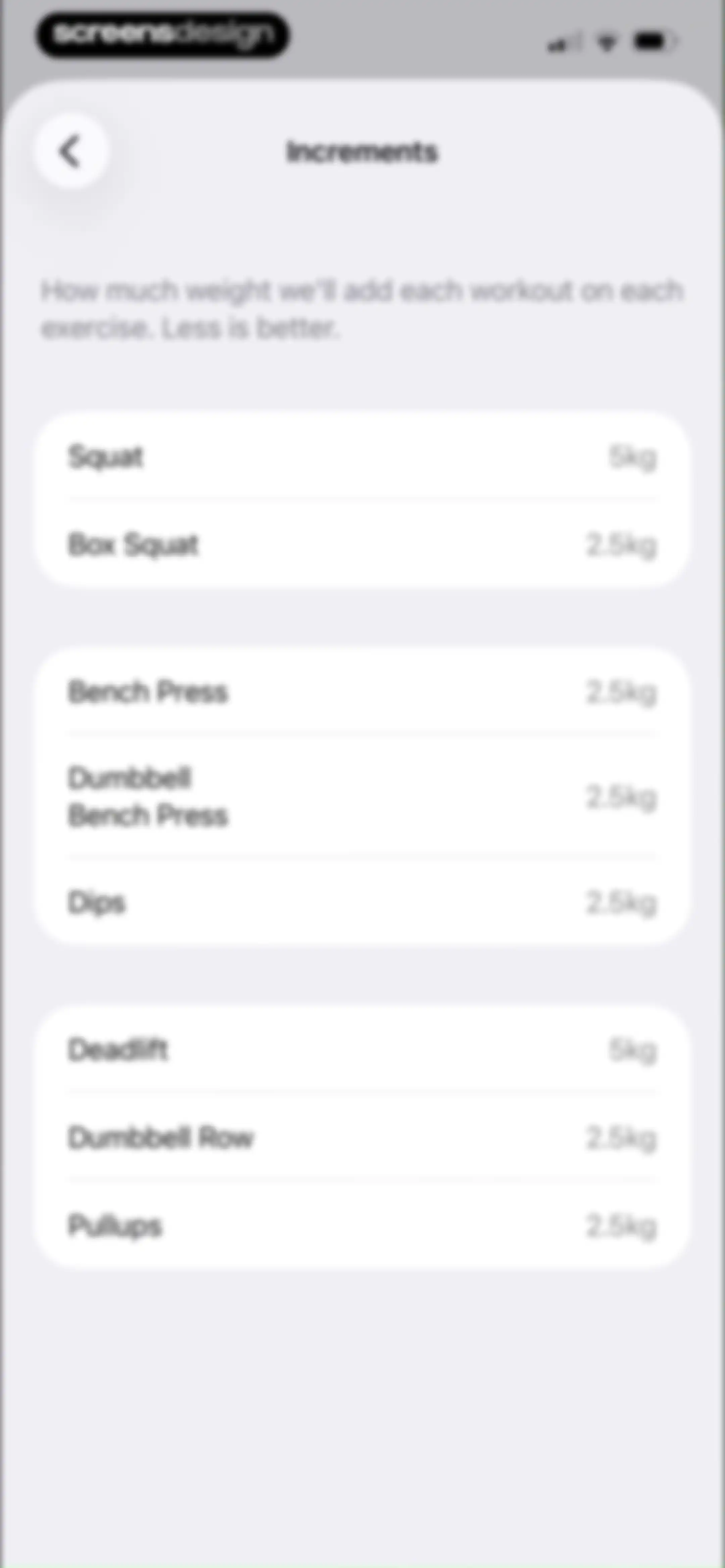 Stronglifts 5x5 Workout Plan screen 71