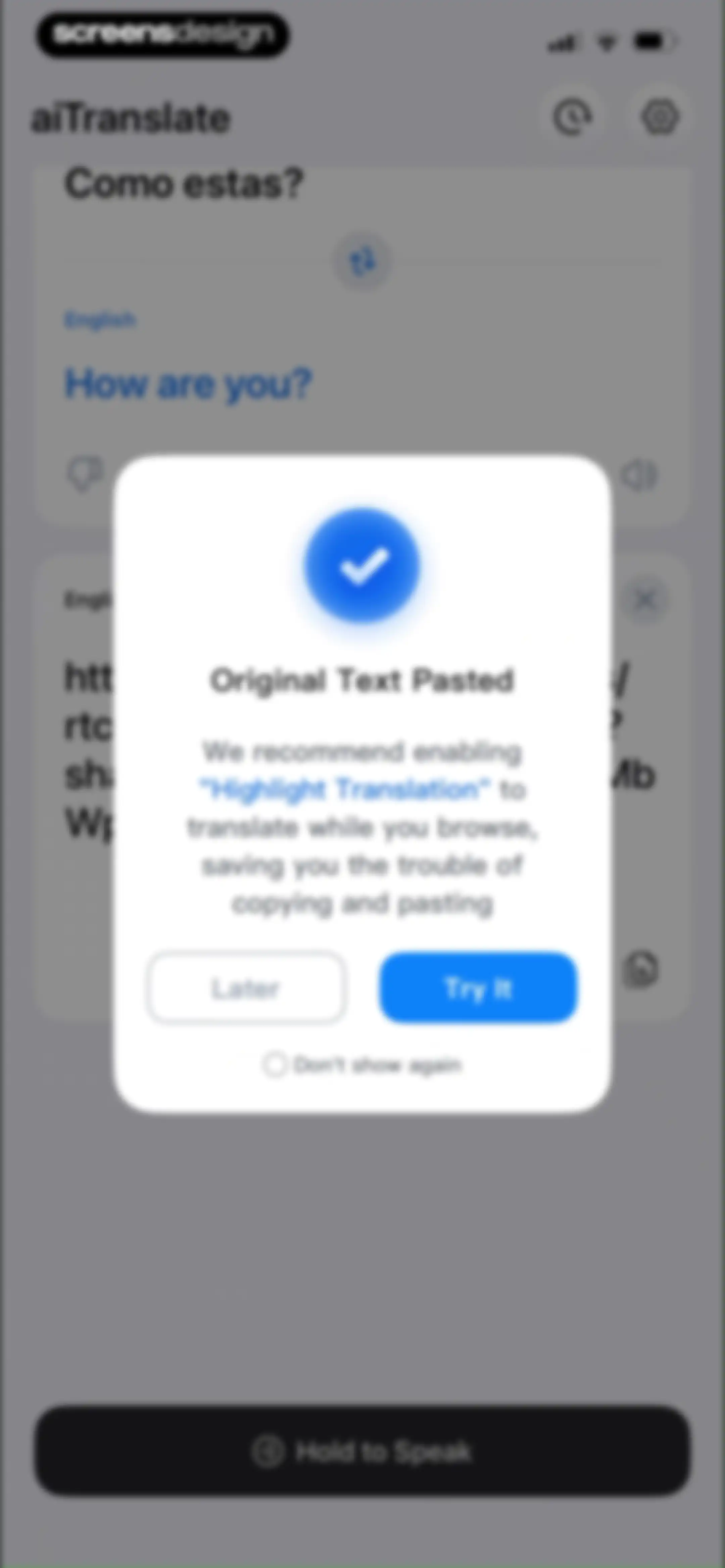 aiTranslate-Voice Translator screen 53