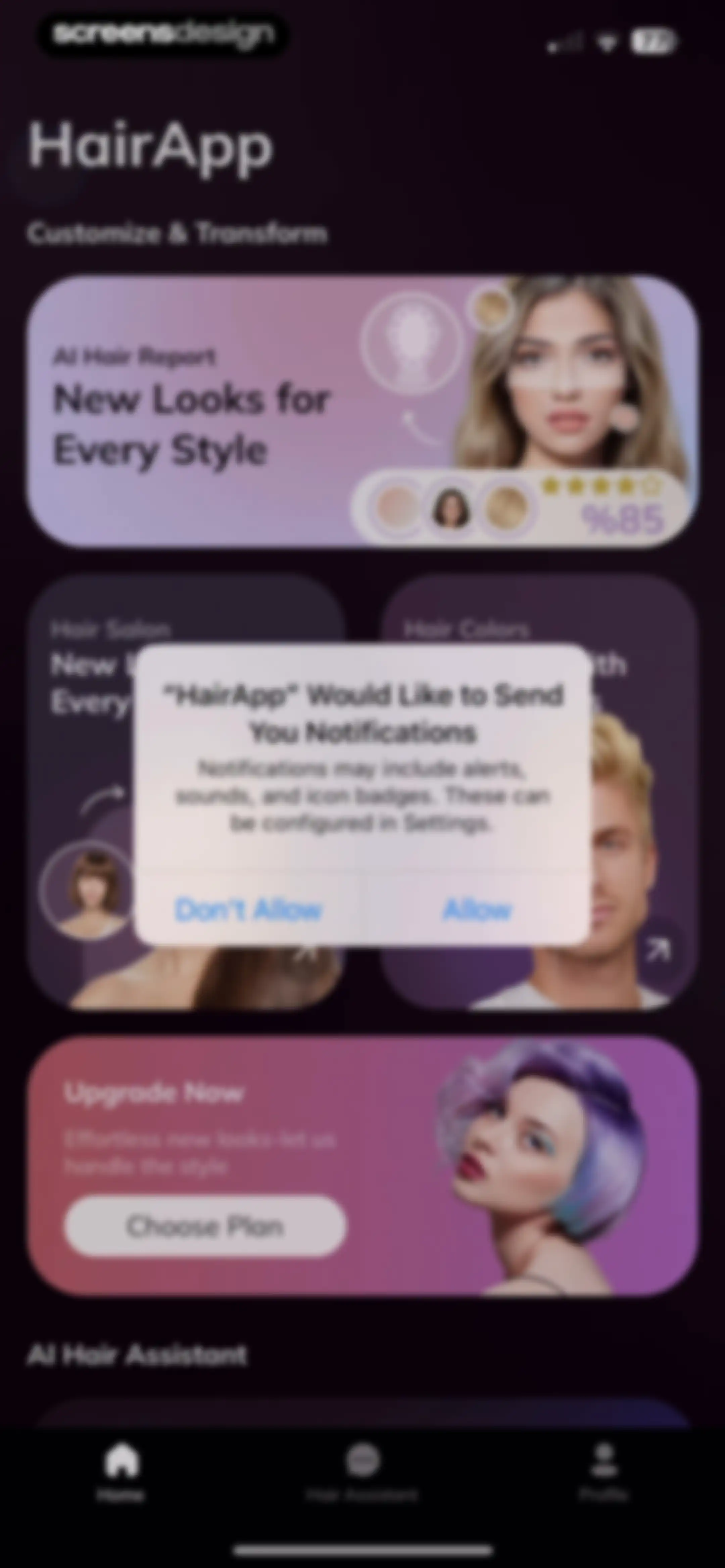 HairApp: AI Hairstyle Try On screen 13