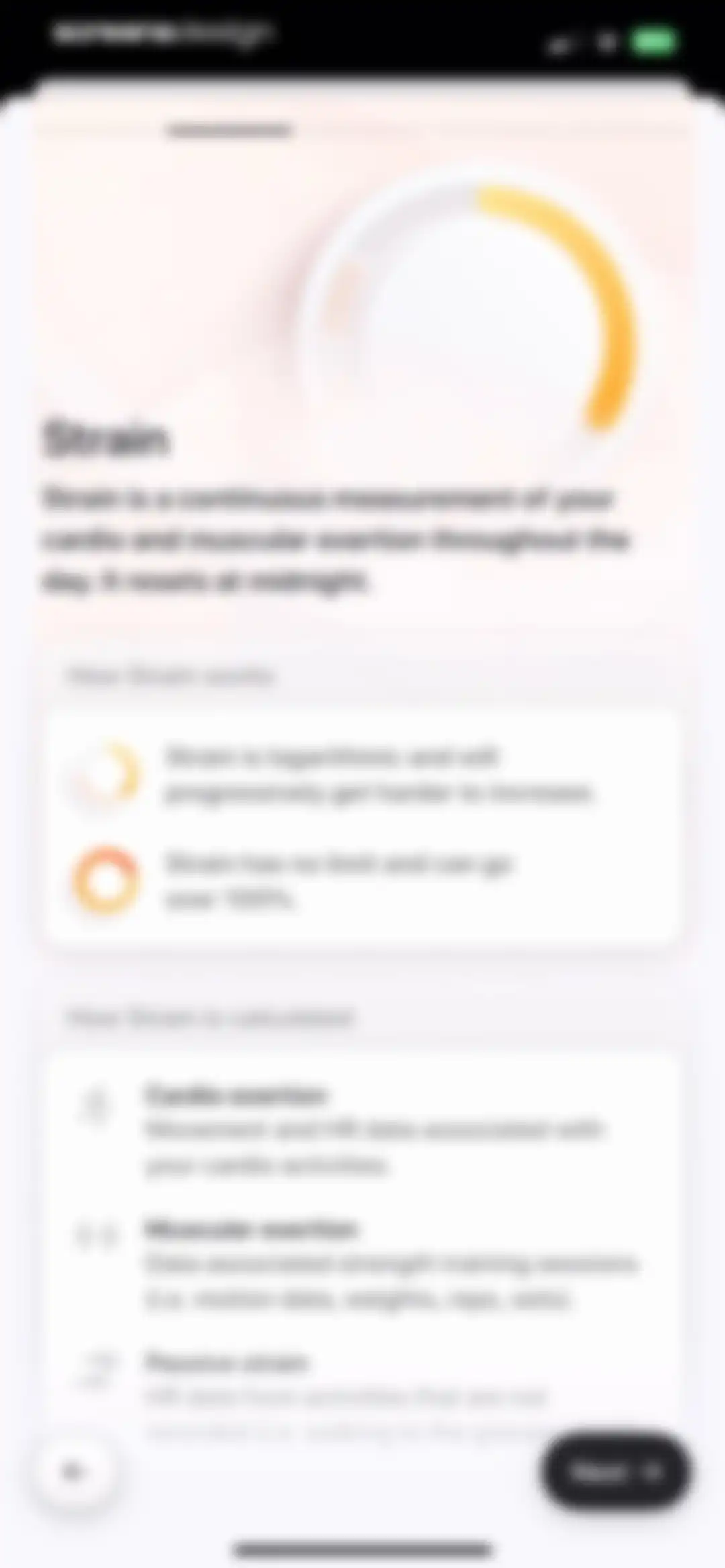 Bevel: AI Health Coach screen 48